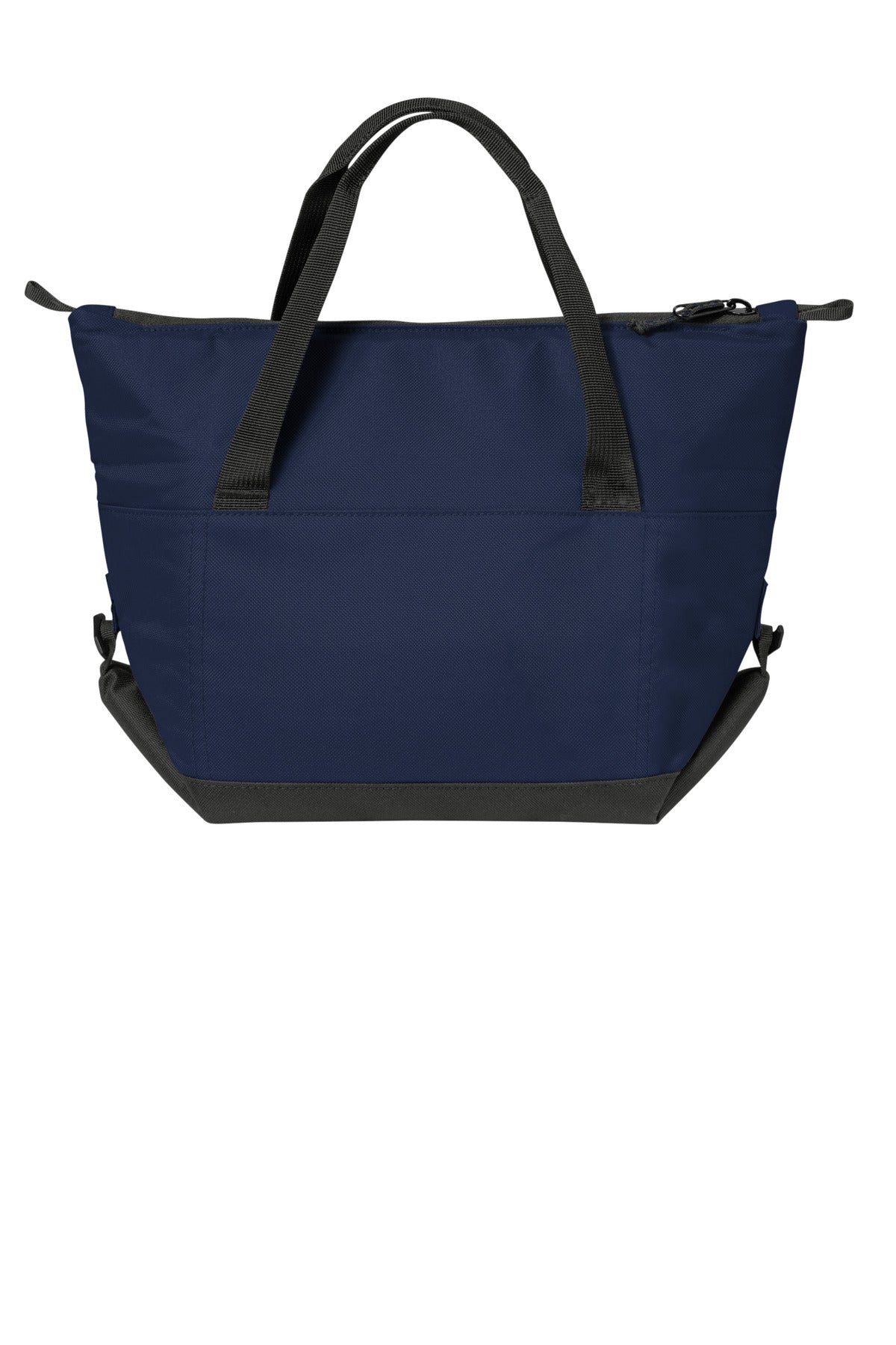 Port Authority 6-Can Collapsible Cooler BG515 - River Blue Navy/ Dark Charcoal - back