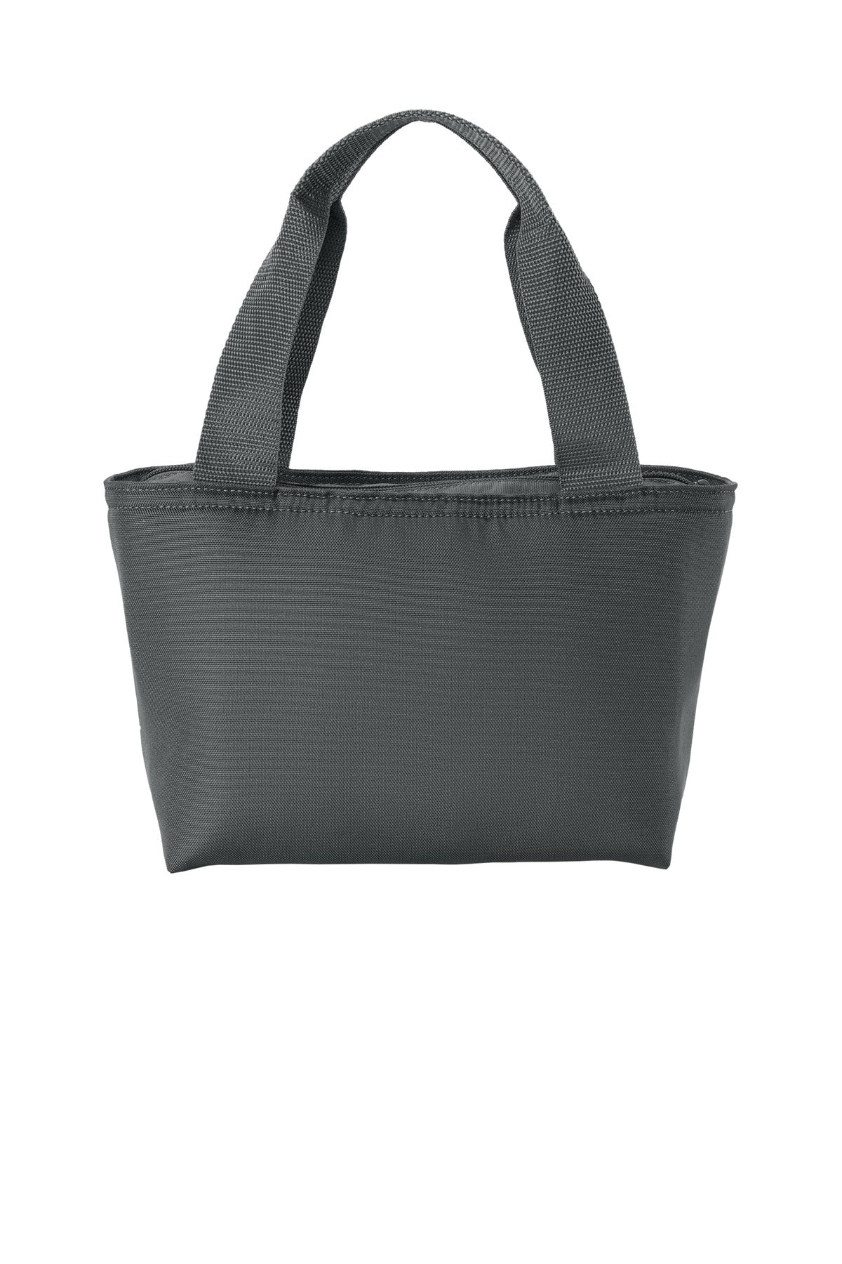 Port Authority Insulated Lunch Tote BG518 - Grey Steel - back