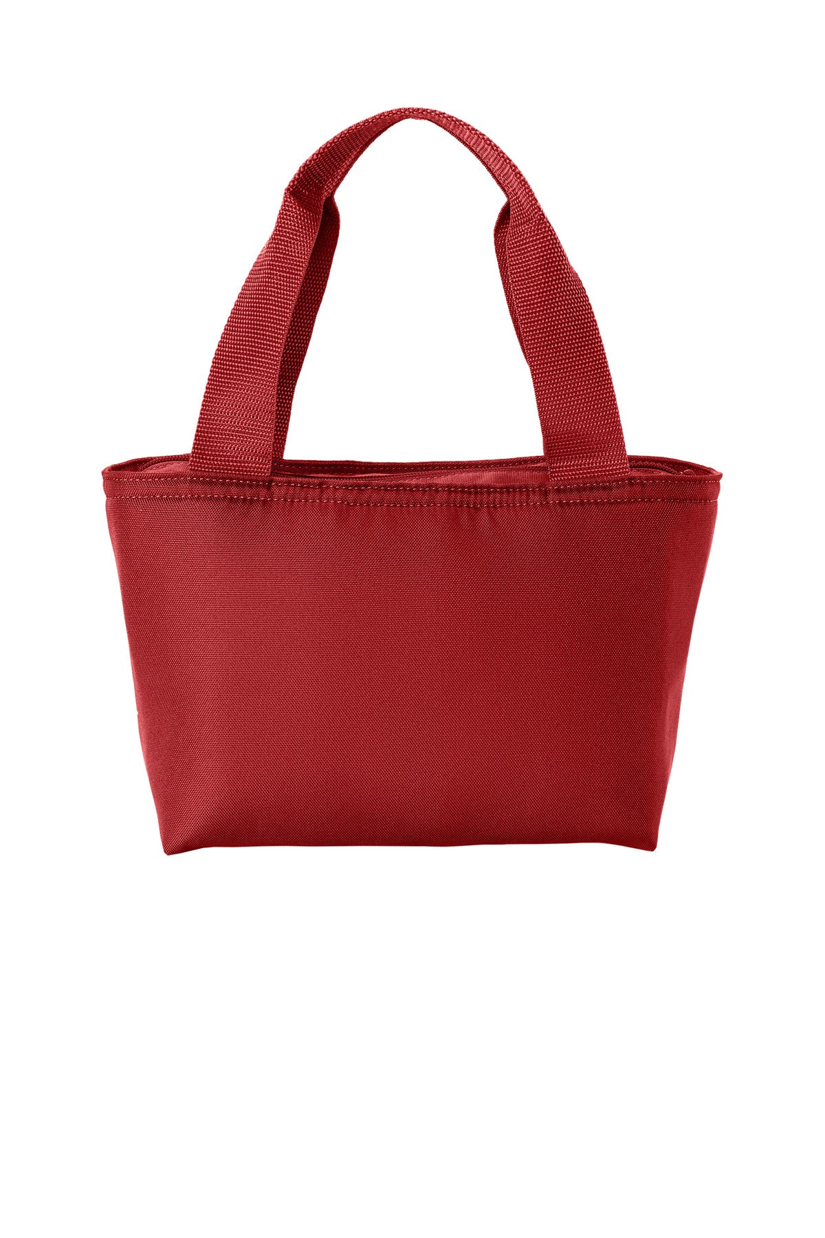 Port Authority Insulated Lunch Tote BG518 - Rich Red - back