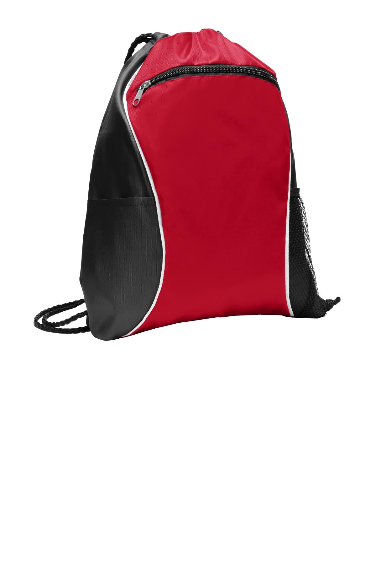 Port Authority Fast Break Cinch Pack. BG613 - True Red - front