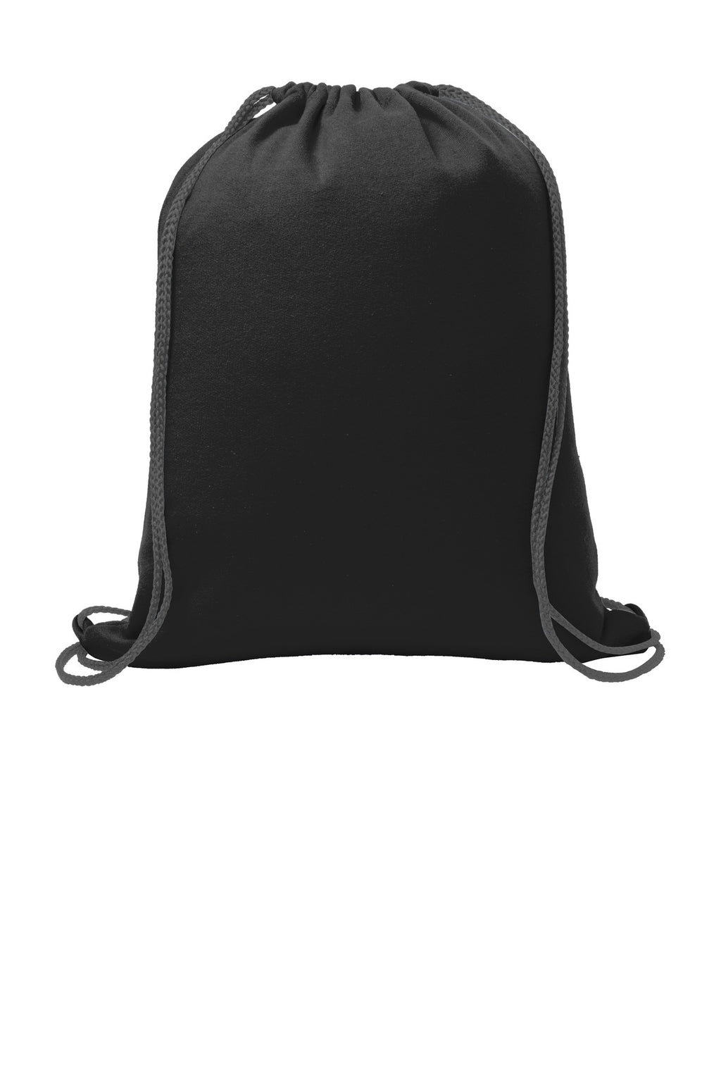 Port & Co Core Fleece Sweatshirt Cinch Pack. BG614 - Jet Black - back