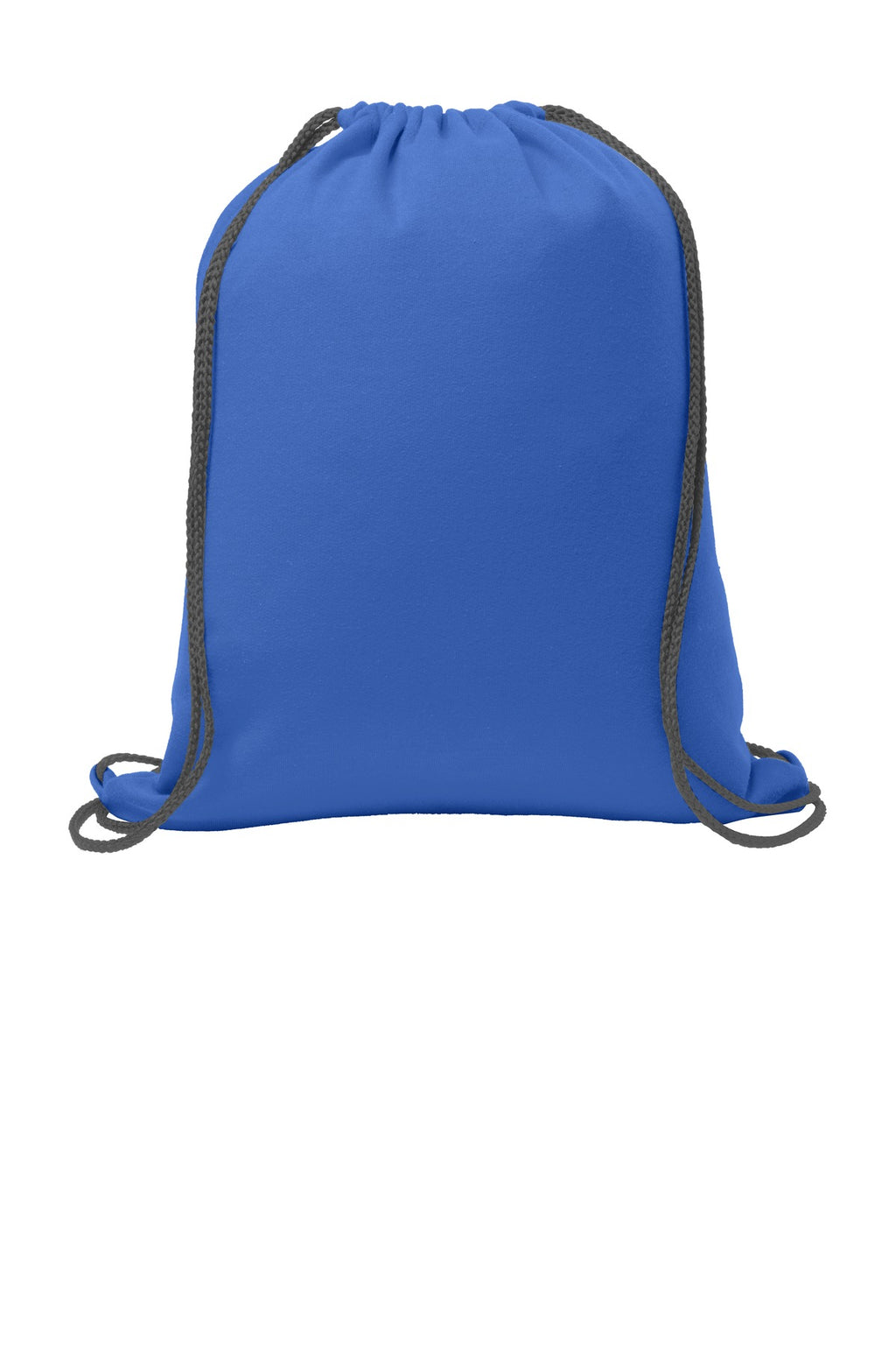 Port & Co Core Fleece Sweatshirt Cinch Pack. BG614 - Royal - back