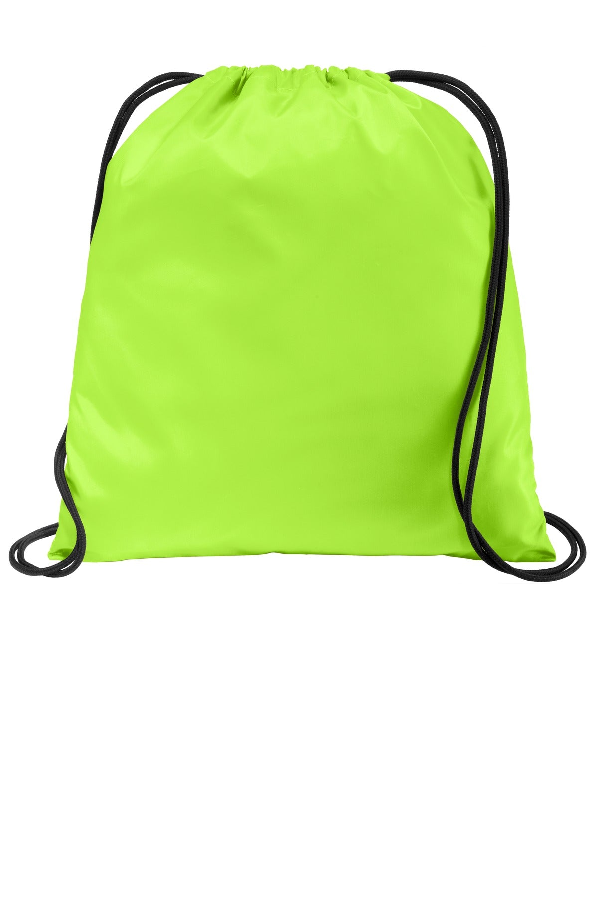 Port Authority Ultra-Core Cinch Pack. BG615 - Lime Shock - front