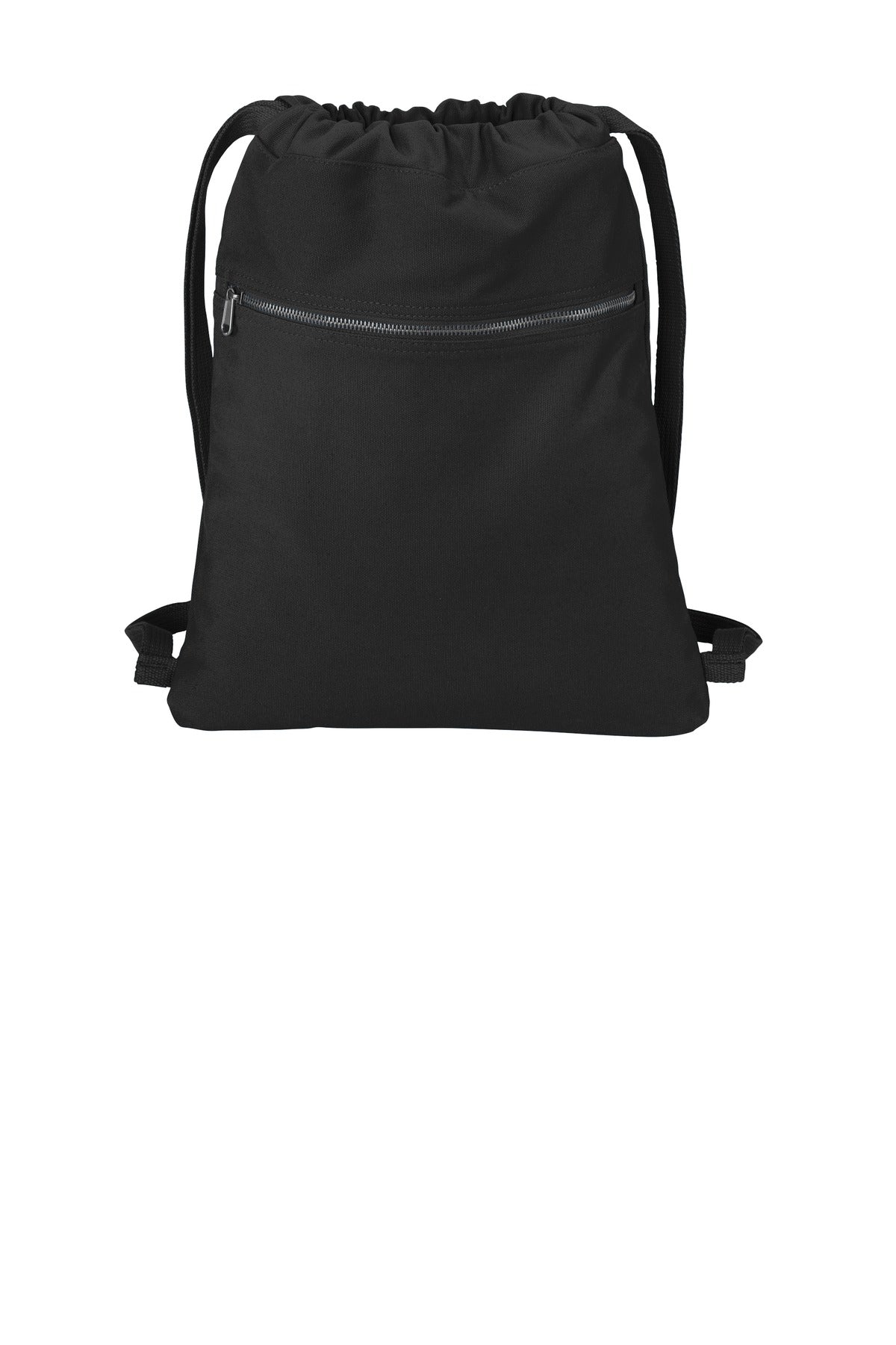 DISCONTINUED Port Authority Beach Wash Cinch Pack. BG621 - Black - front