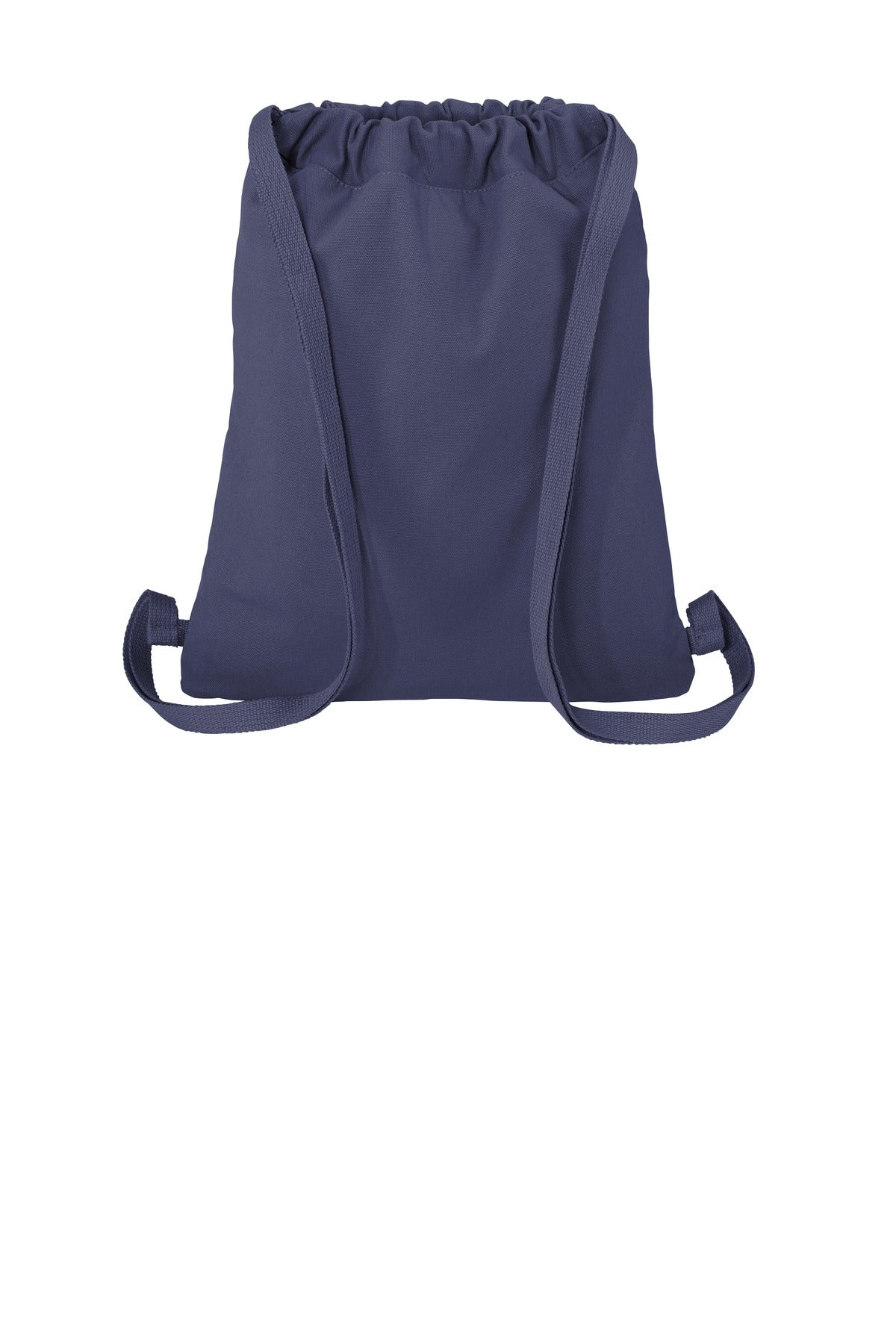 DISCONTINUED Port Authority Beach Wash Cinch Pack. BG621 - Denim Blue - back