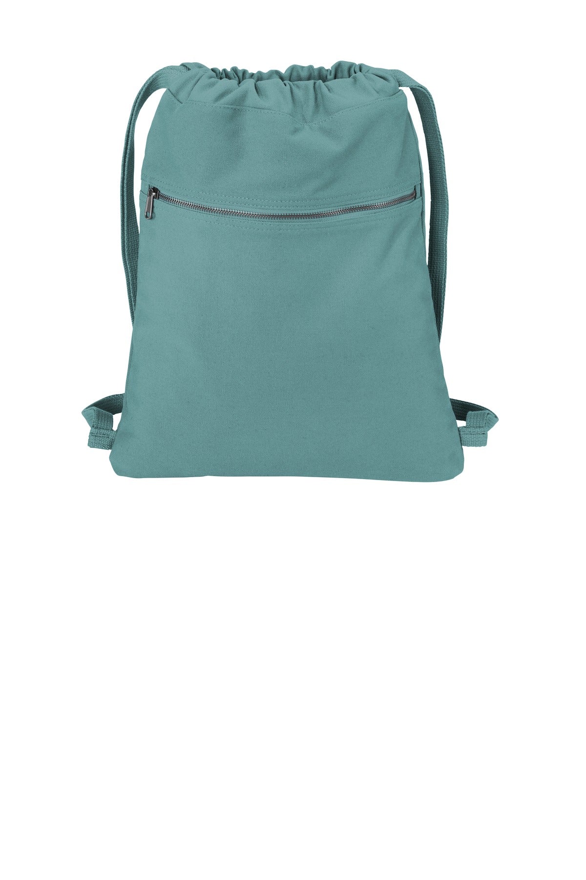 DISCONTINUED Port Authority Beach Wash Cinch Pack. BG621 - Peacock - front