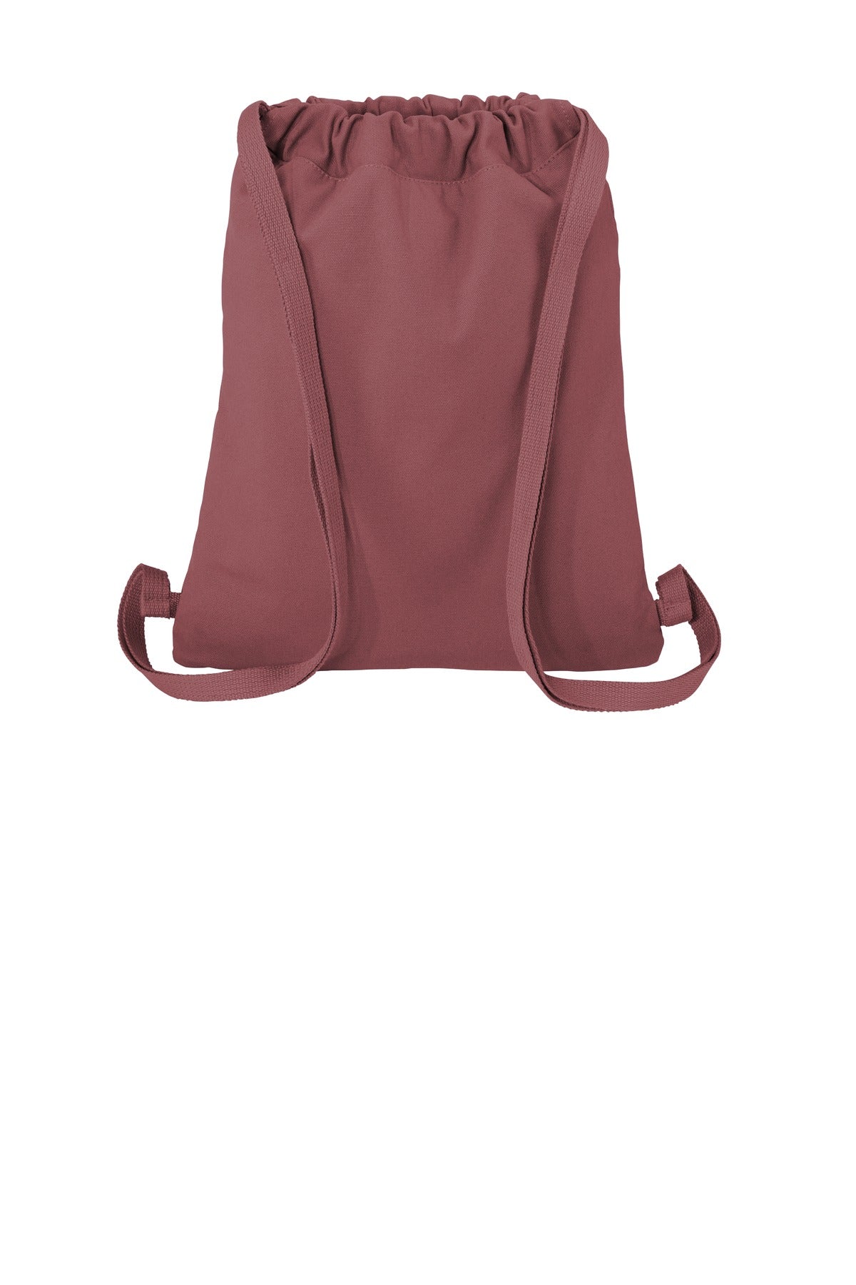 DISCONTINUED Port Authority Beach Wash Cinch Pack. BG621 - Red Rock - back
