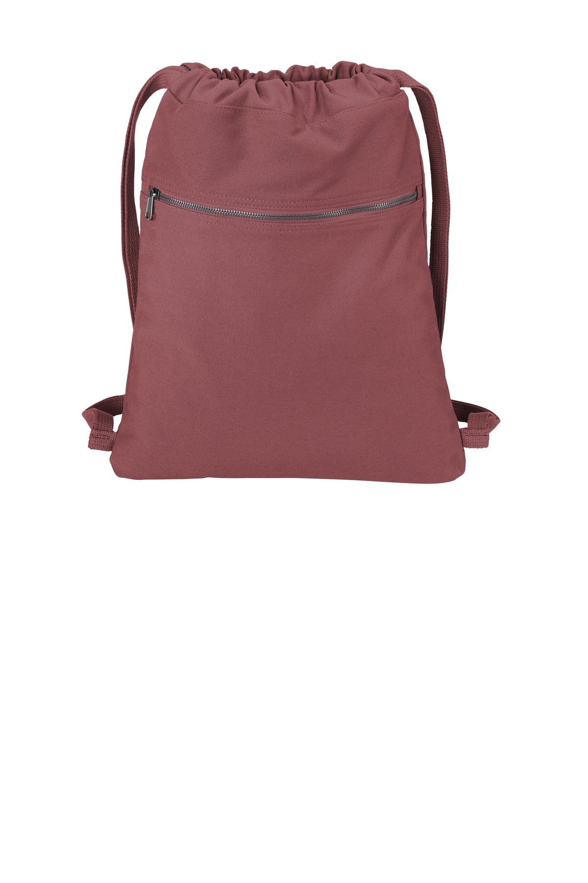 DISCONTINUED Port Authority Beach Wash Cinch Pack. BG621 - Red Rock - front