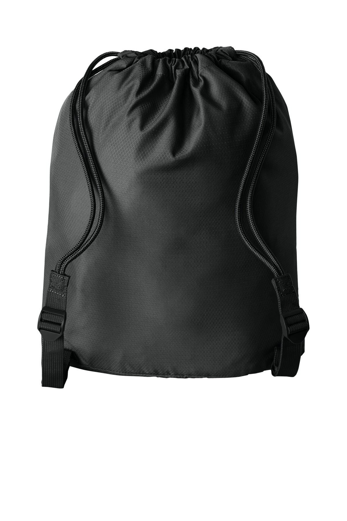 Port Authority Diamond Pocket Cinch BG637 - Deep Black - back