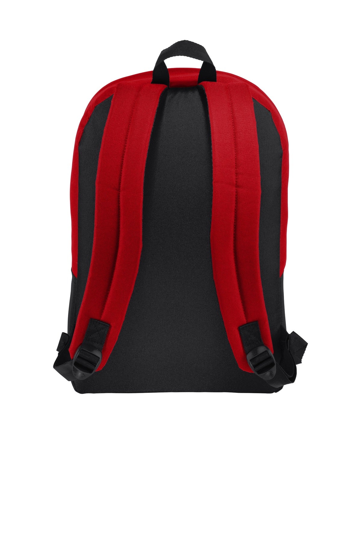 DISCONTINUED Port Authority Retro Backpack BG7150 - True Red/ Black - back