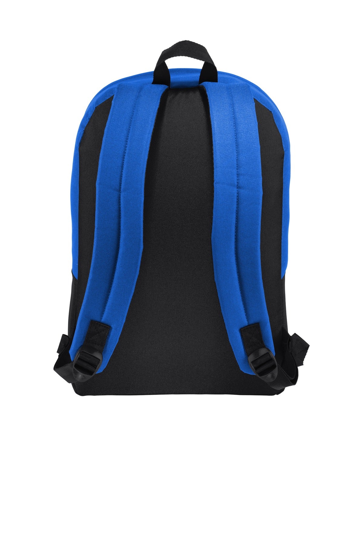 DISCONTINUED Port Authority Retro Backpack BG7150 - True Royal/ Black - back