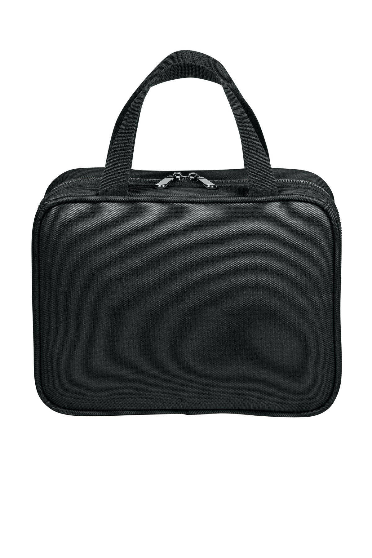 Port Authority Matte Oxford Hanging Travel Case BG755 - Deep Black - back