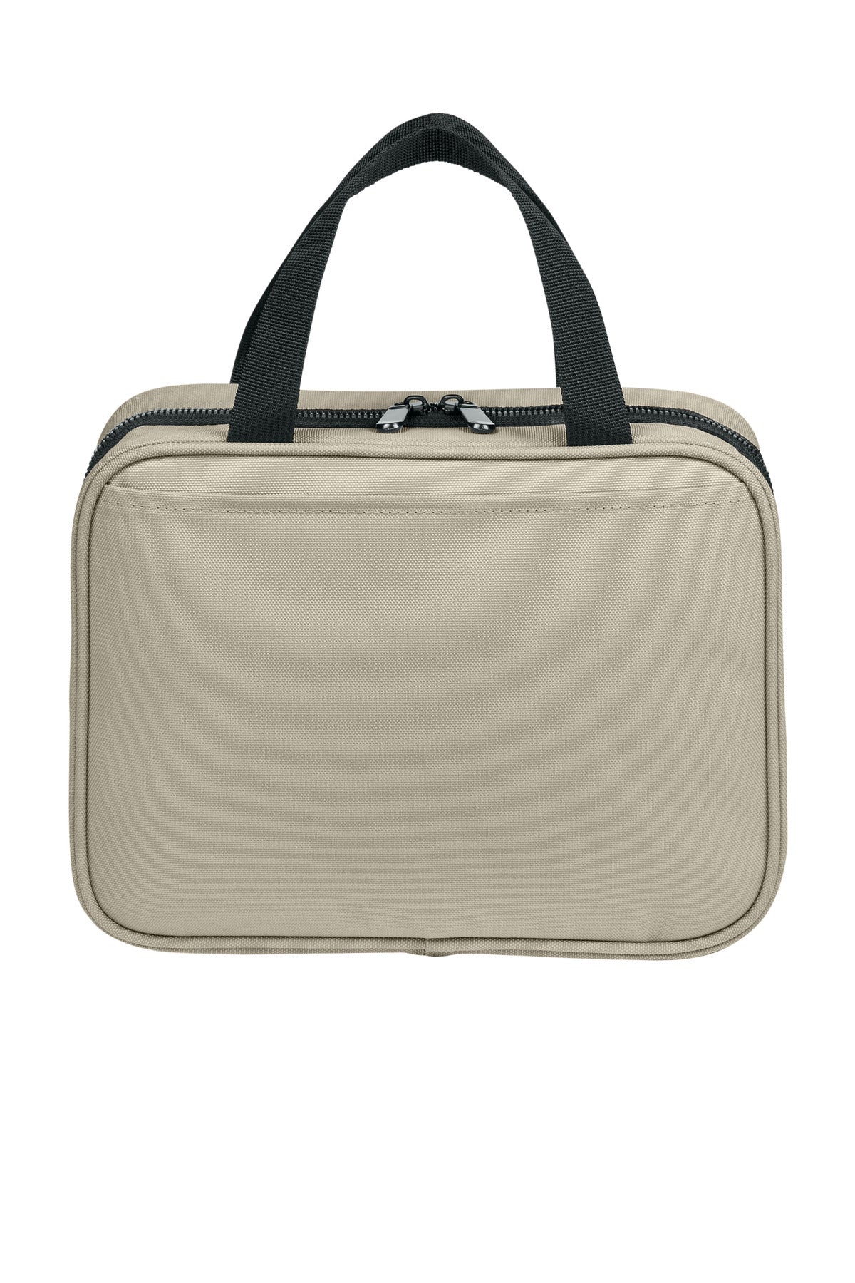 Port Authority Matte Oxford Hanging Travel Case BG755 - Sahara - front