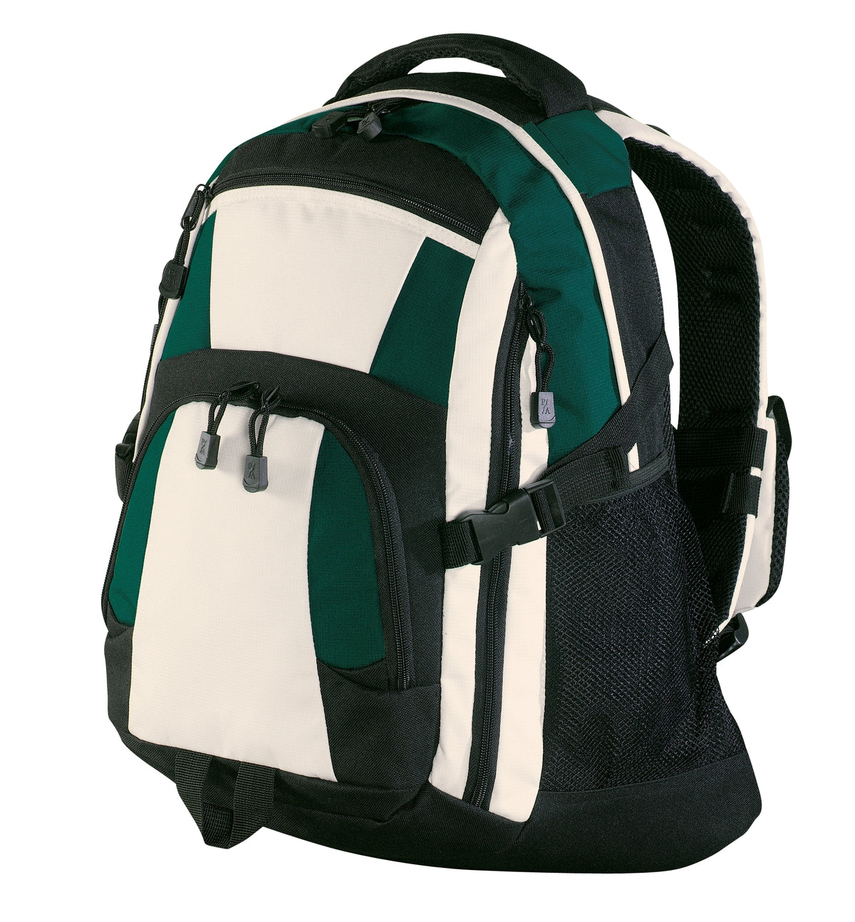 Port Authority Urban Backpack. BG77 - Black/ Hunter/ Stone - front