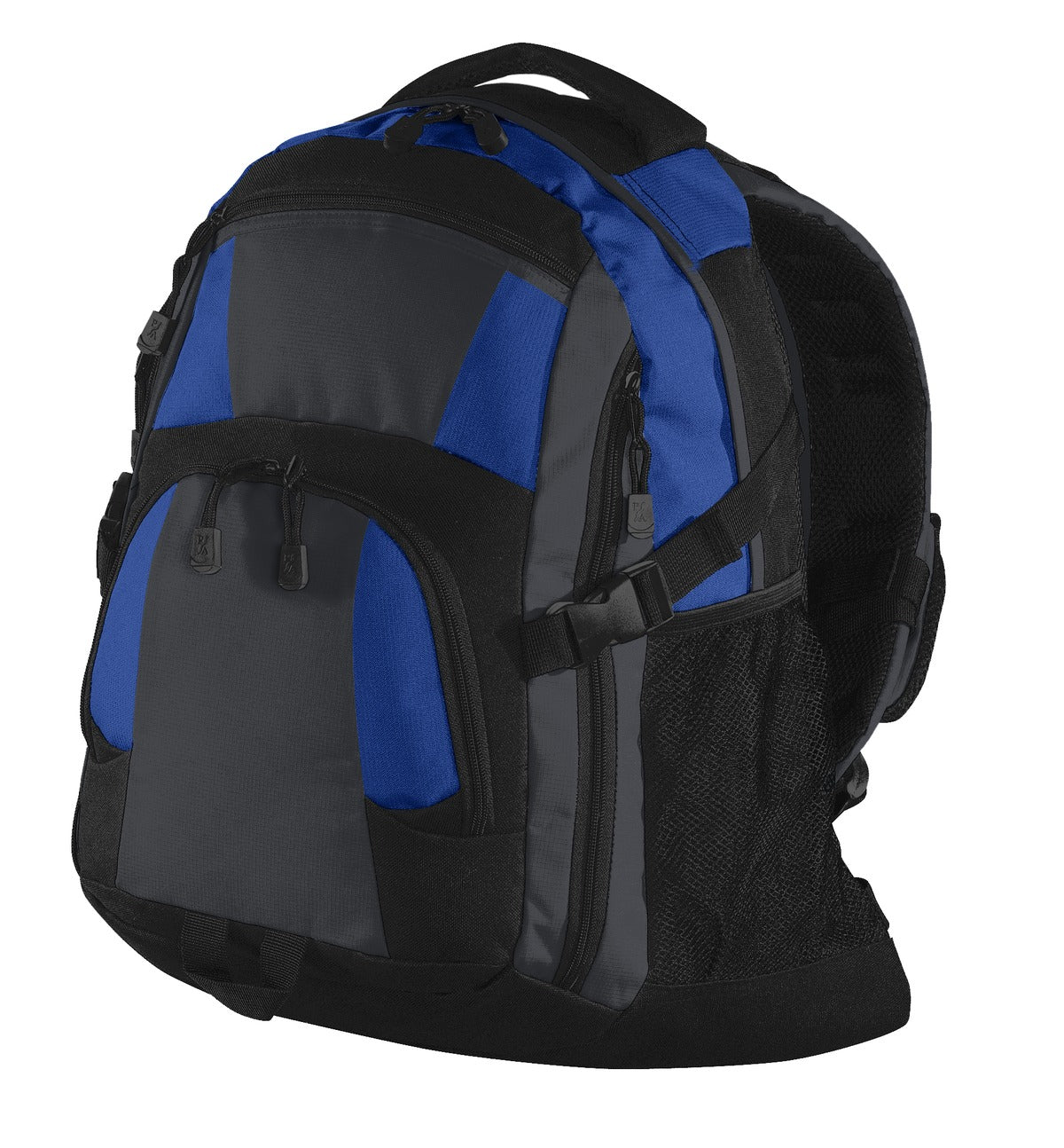 Port Authority Urban Backpack. BG77 - Royal/ Magnet/ Black - front