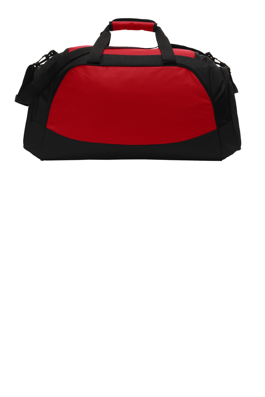 Port Authority Medium Active Duffel. BG801 - True Red/ Black - back