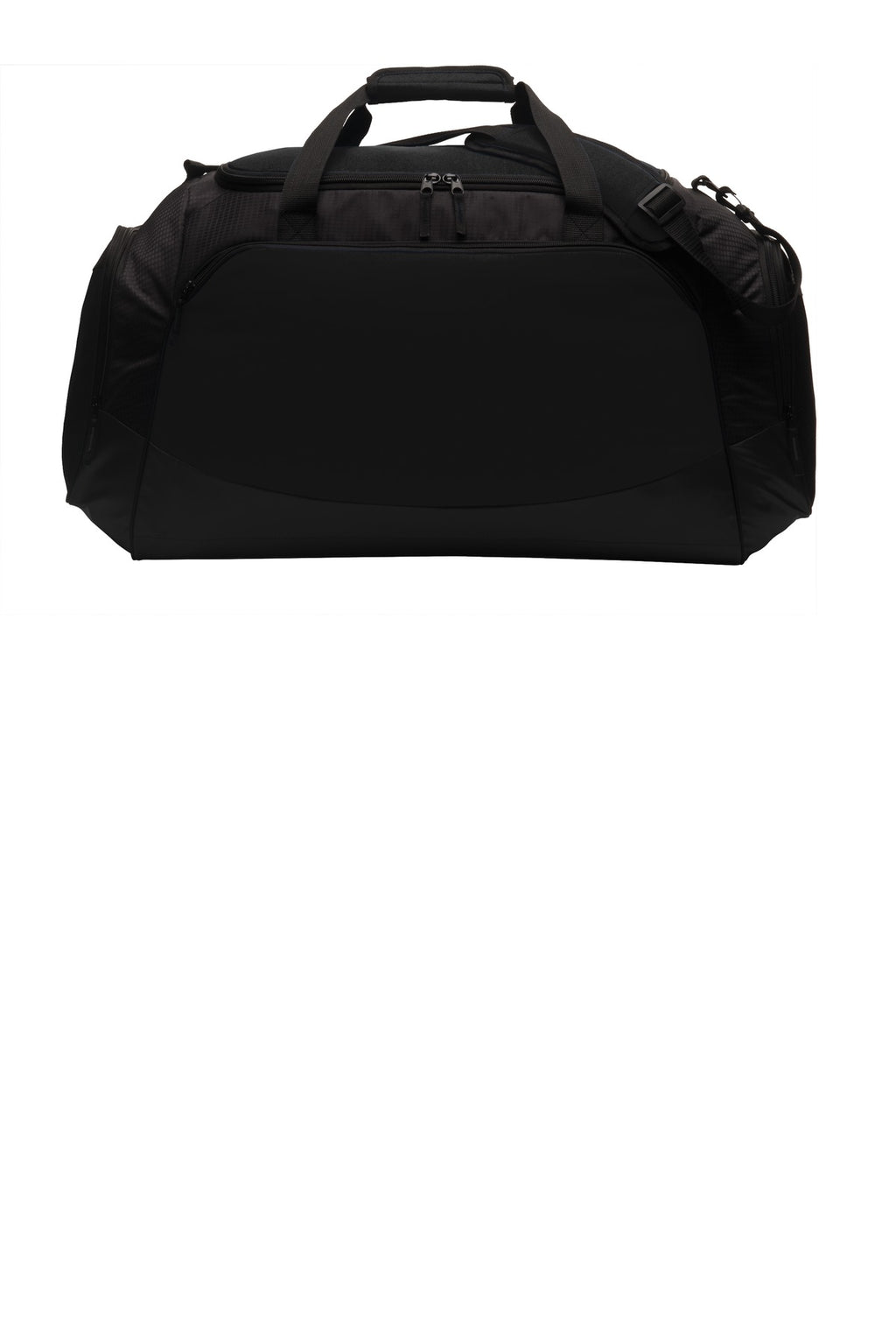 Port Authority Large Active Duffel. BG802 - Black/ Black - front