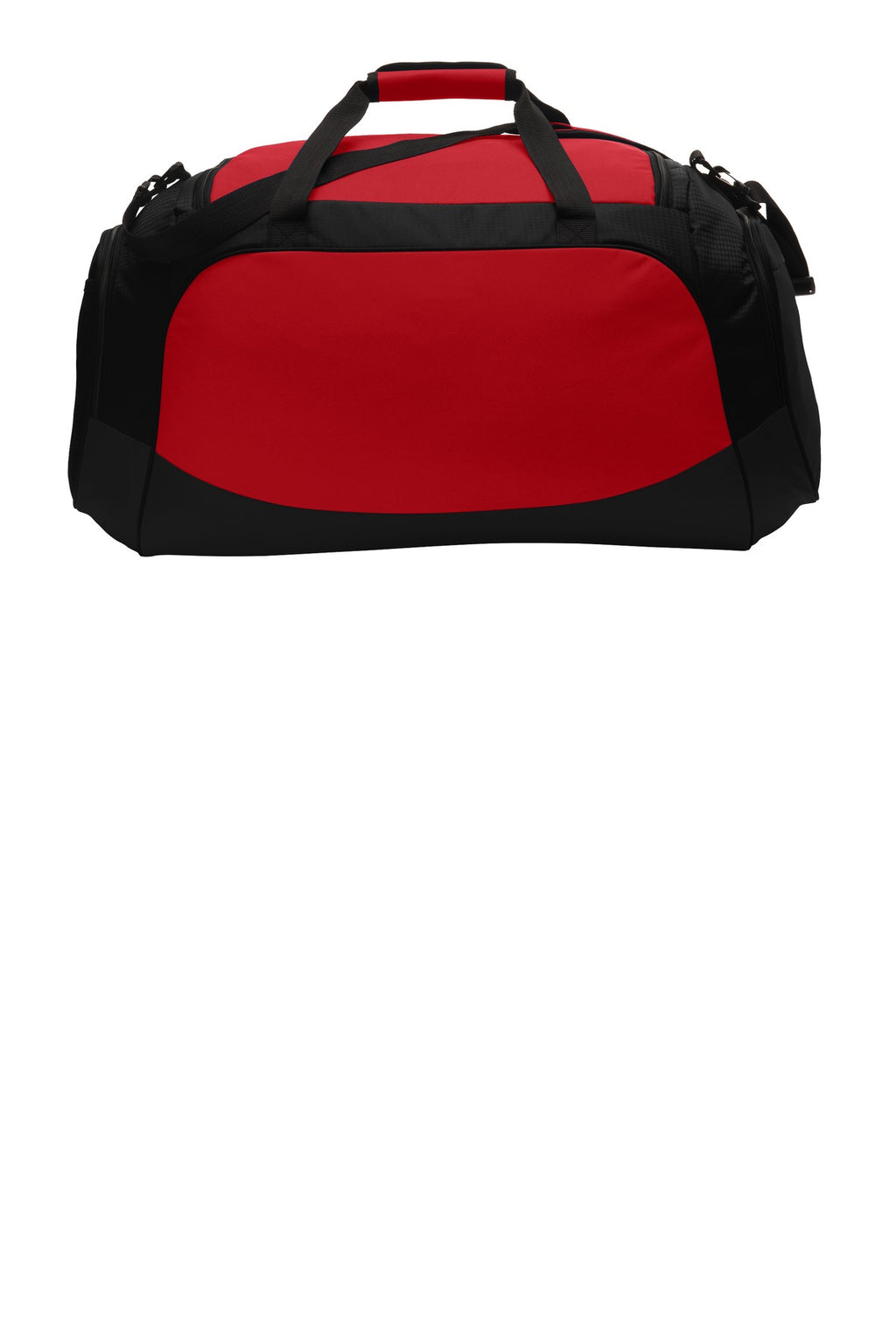 Port Authority Large Active Duffel. BG802 - True Red/ Black - back