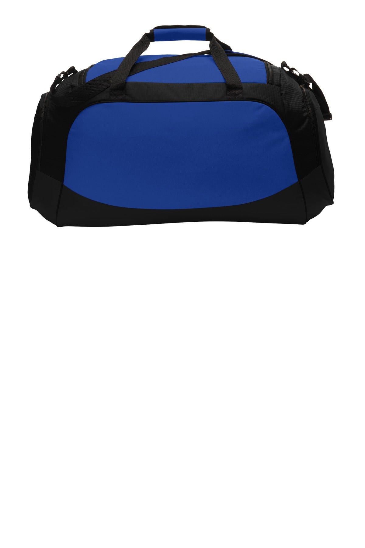 Port Authority Large Active Duffel. BG802 - True Royal/ Black - back