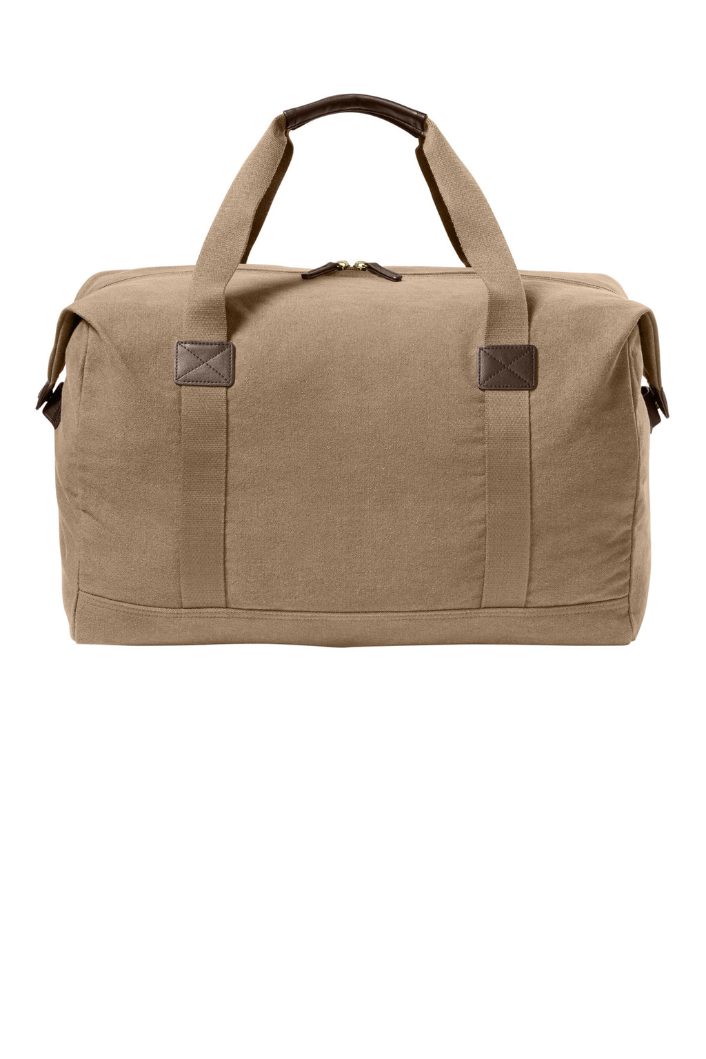 Port Authority Washed Canvas Duffel BG8030 - Woodland Brown - back