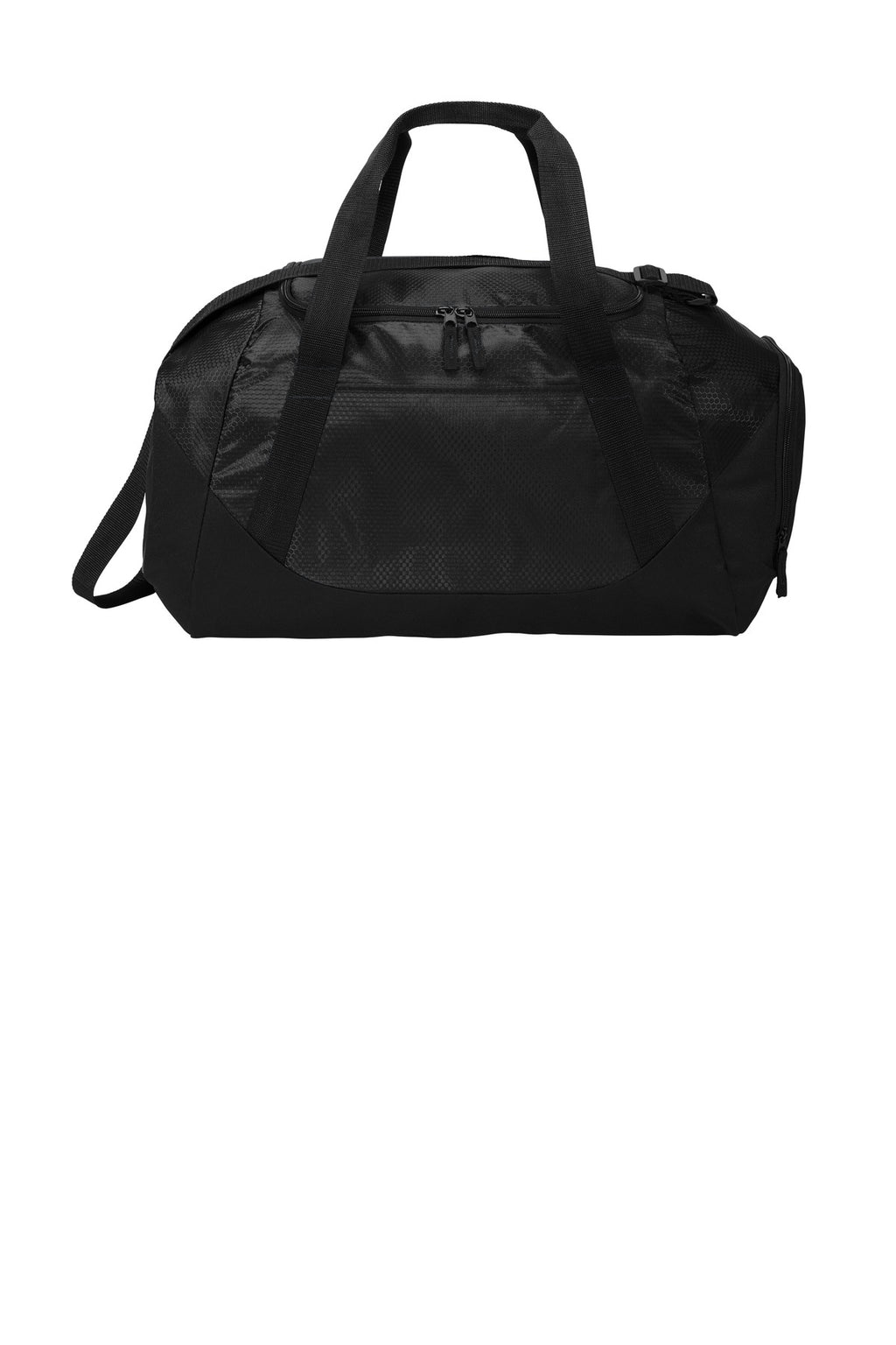 Port Authority Team Duffel BG804 - Black/ Black - front