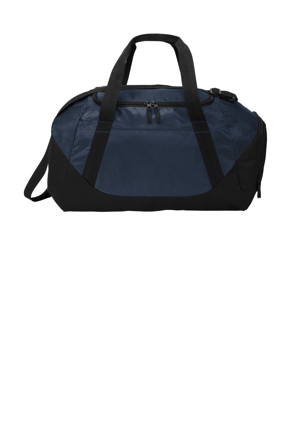 Port Authority Team Duffel BG804 - Navy/ Black - front