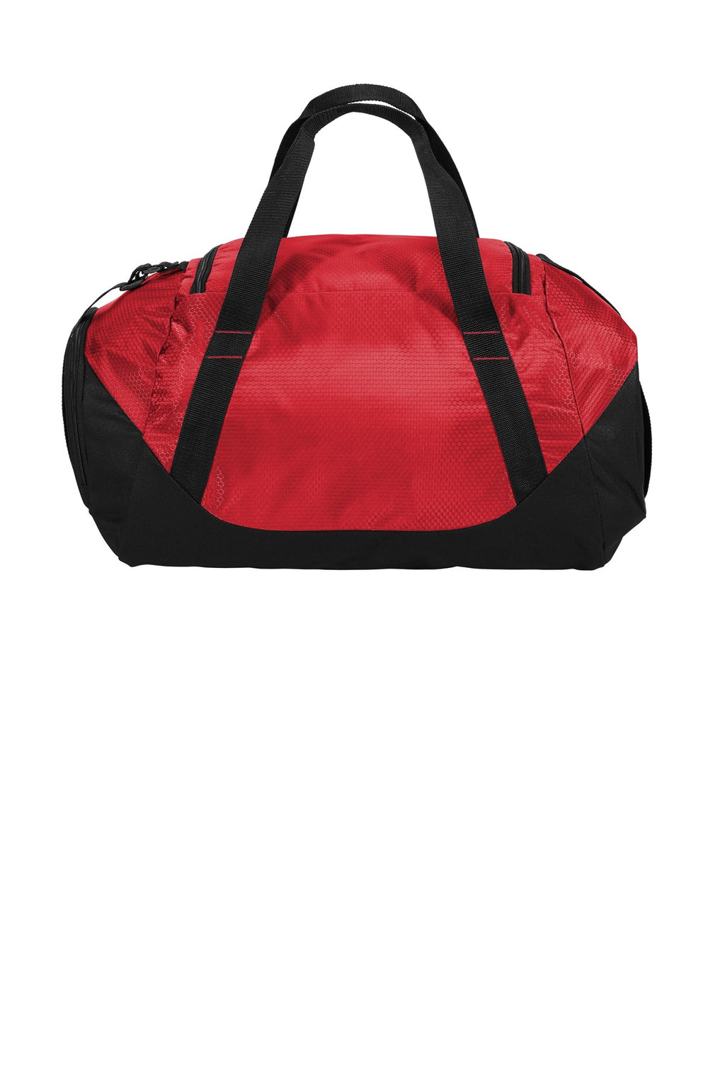 Port Authority Team Duffel BG804 - True Red/ Black - back