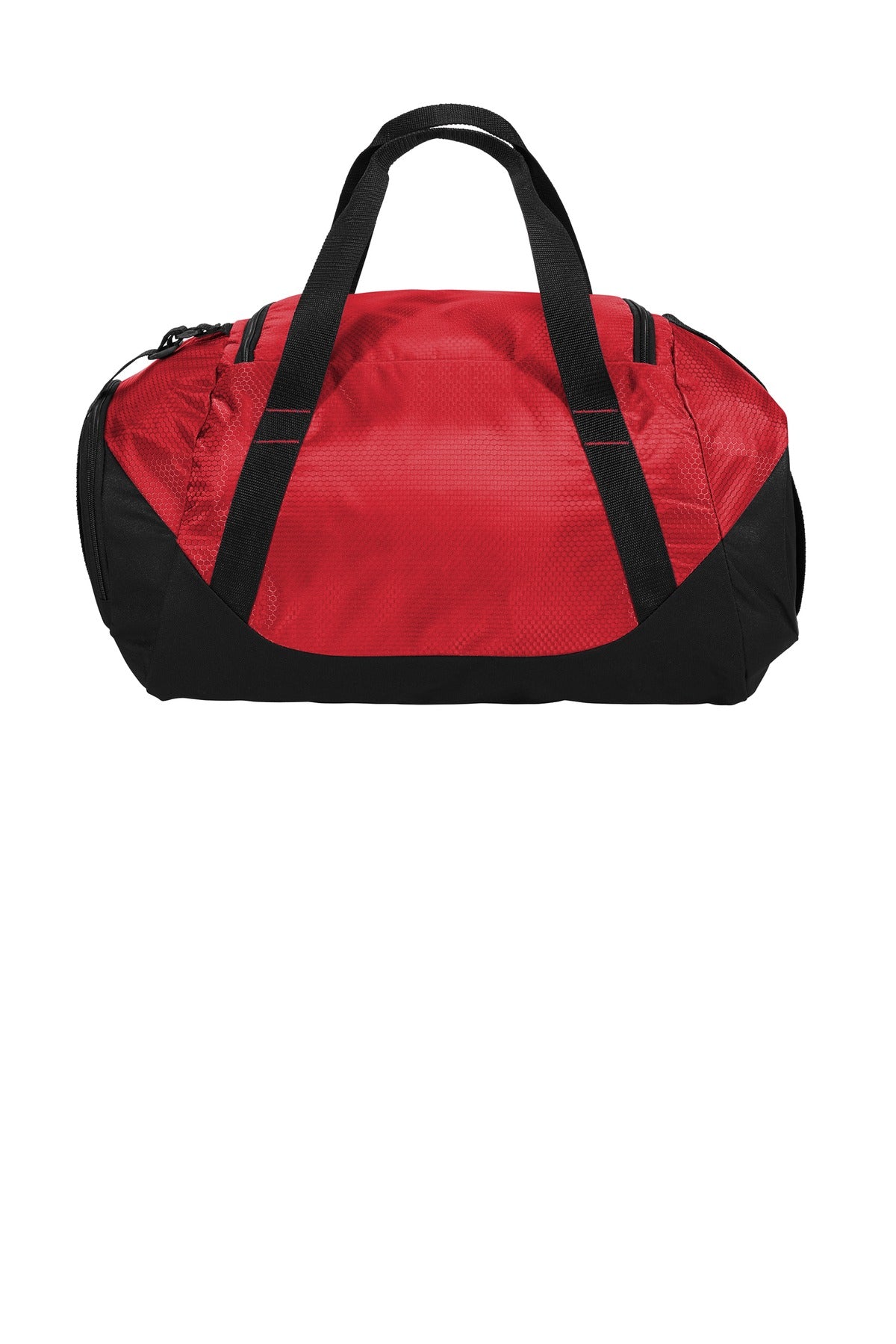 Port Authority Team Duffel BG804 - True Red/ Black - back