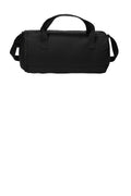 DISCONTINUED Port Authority Cotton Barrel Duffel BG814 - Black - front