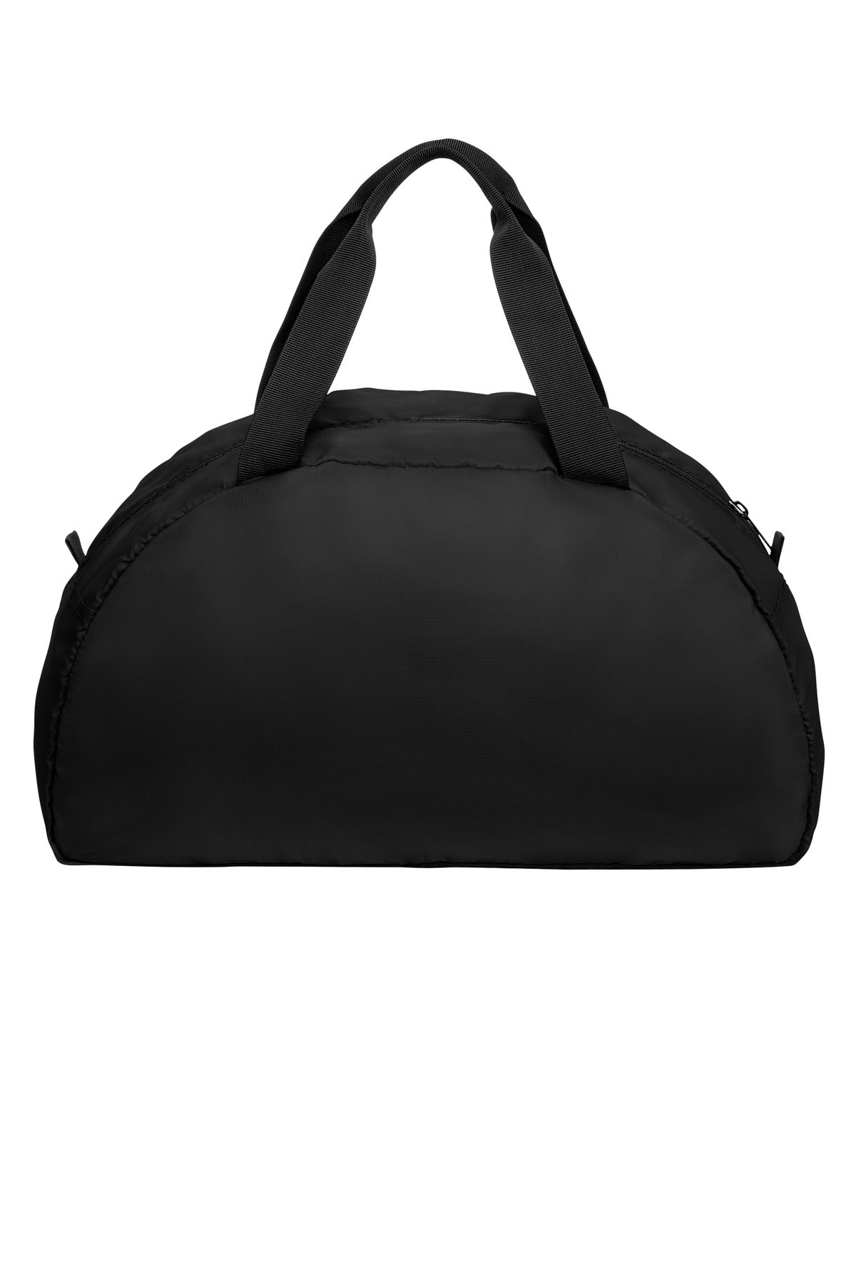 Port Authority Mini Ripstop Dome Duffel BG819 - Deep Black - front