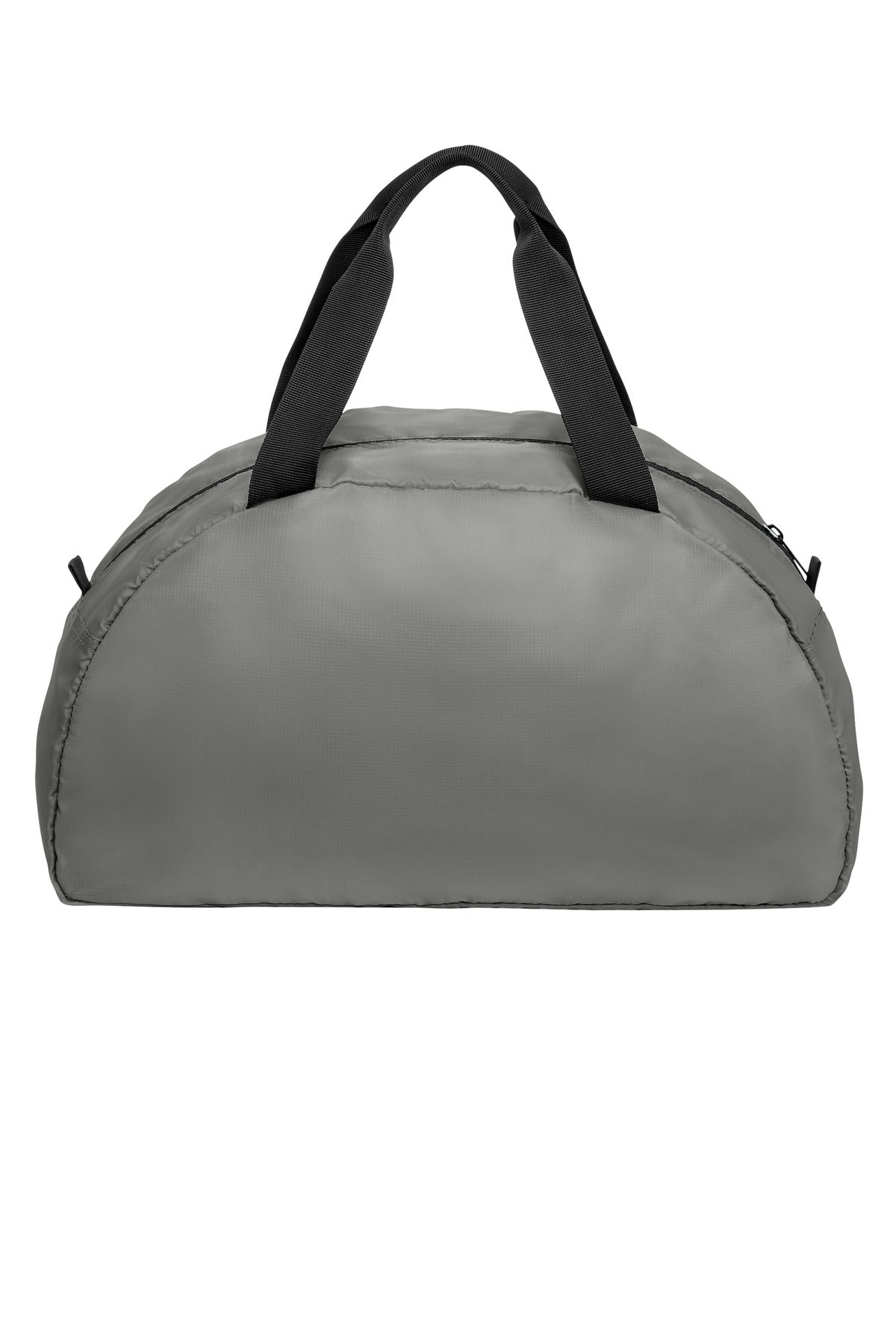 Port Authority Mini Ripstop Dome Duffel BG819 - Gusty Grey - front