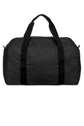 Port Authority Mini Ripstop Travel Duffel BG820 - Deep Black - front
