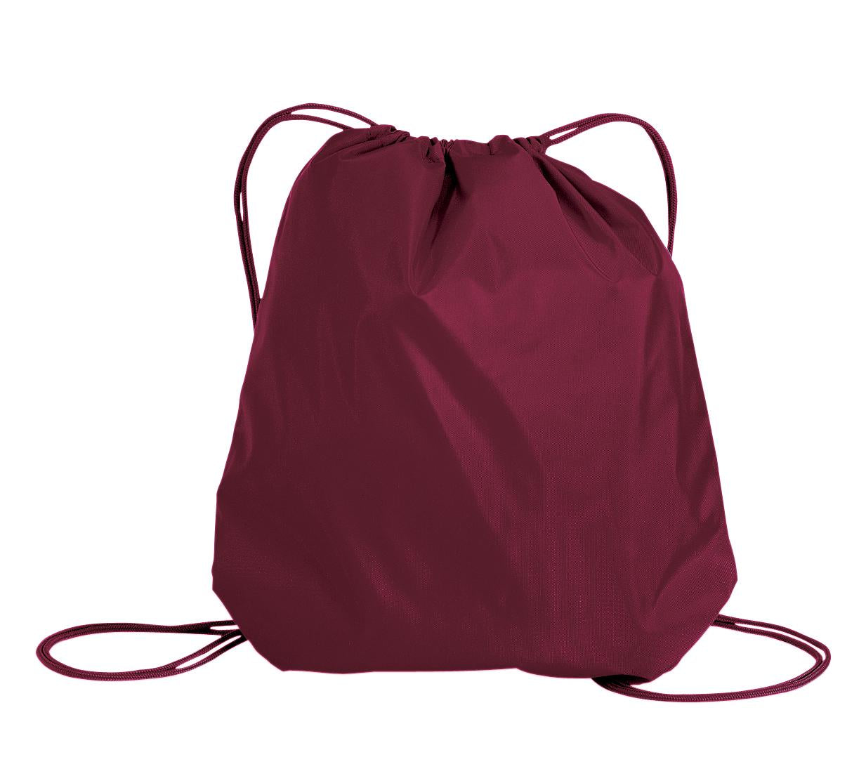 Port Authority - Cinch Pack. BG85 - Maroon - front