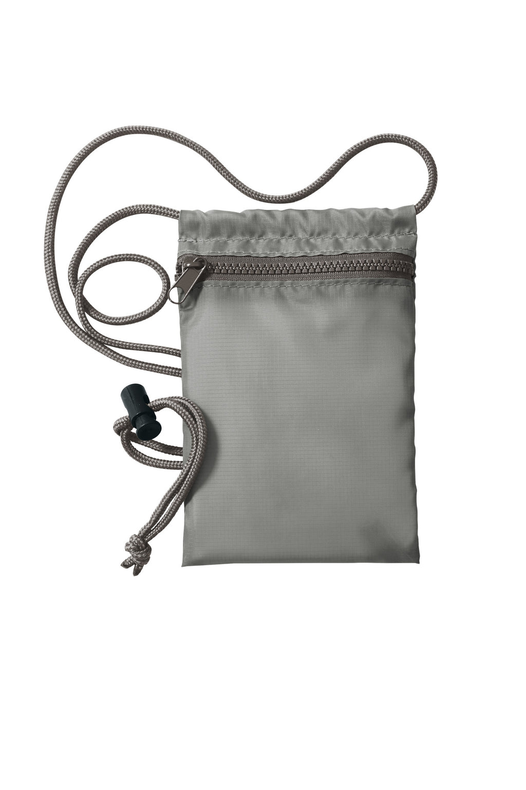 Port Authority Stash Crossbody Pouch (5-Pack) BG917 - Gusty Grey/ Deep Smoke - front