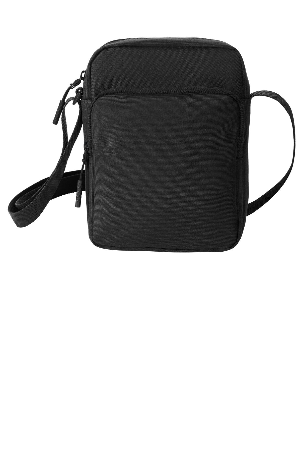 Port Authority Upright Crossbody Bag BG918 - Black - front