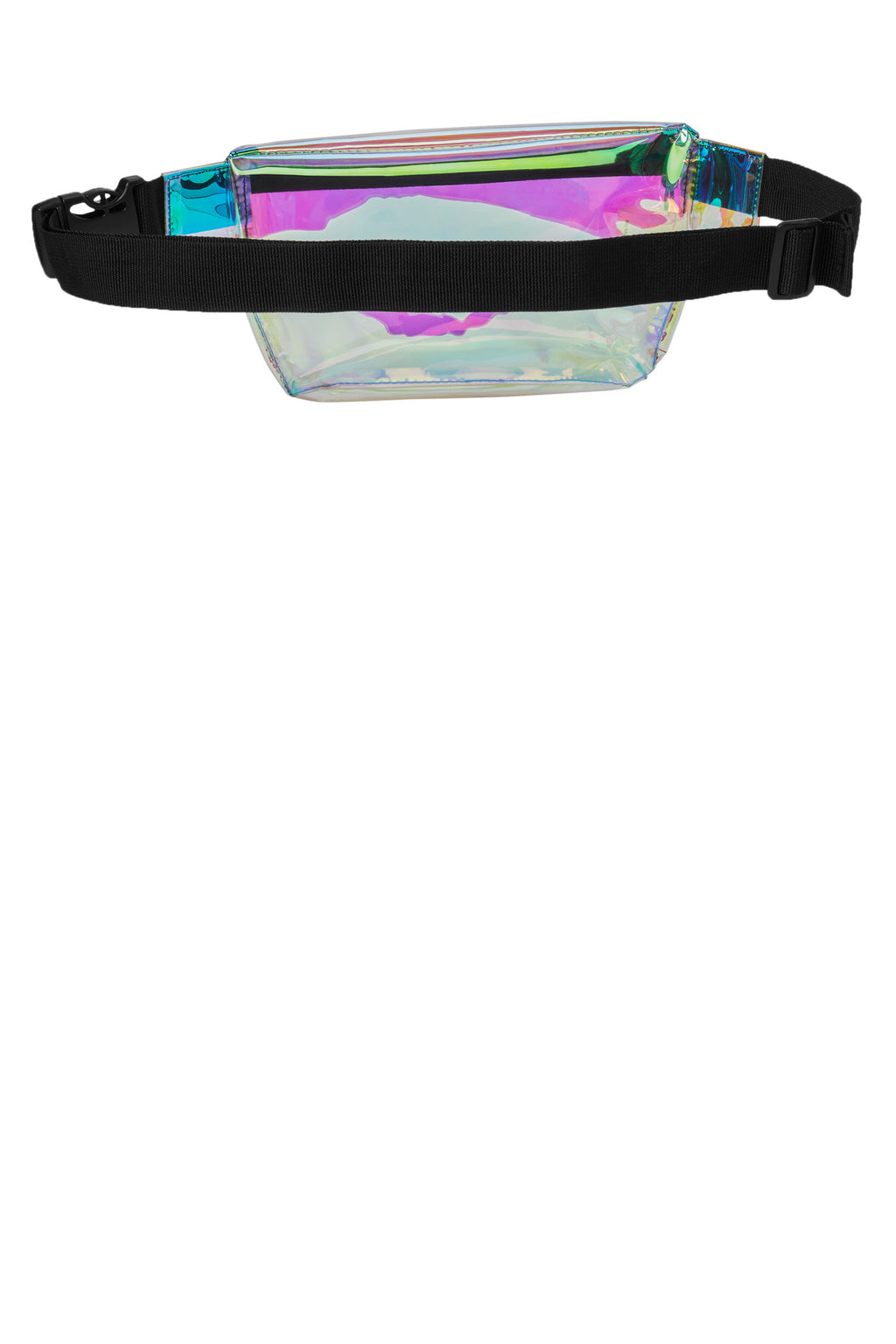 Port Authority Clear Hip Pack BG930 - Iridescent/ Black - back