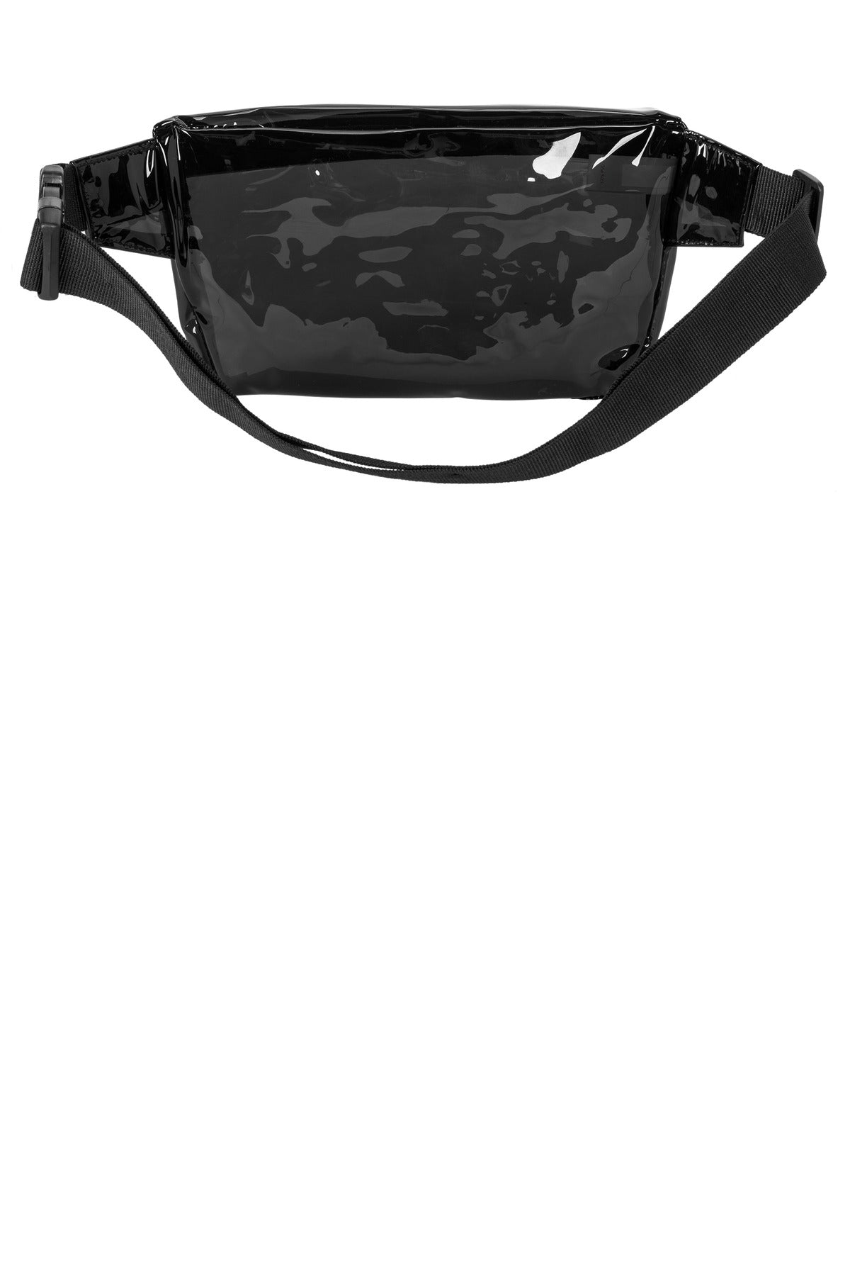Port Authority Clear Hip Pack BG930 - Black Smoke/ Black - back