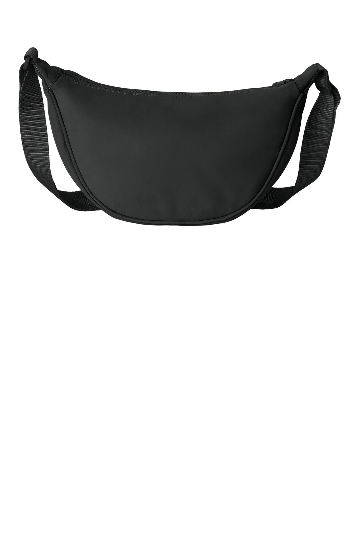Port Authority Matte Crossbody BG937 - Deep Black - front