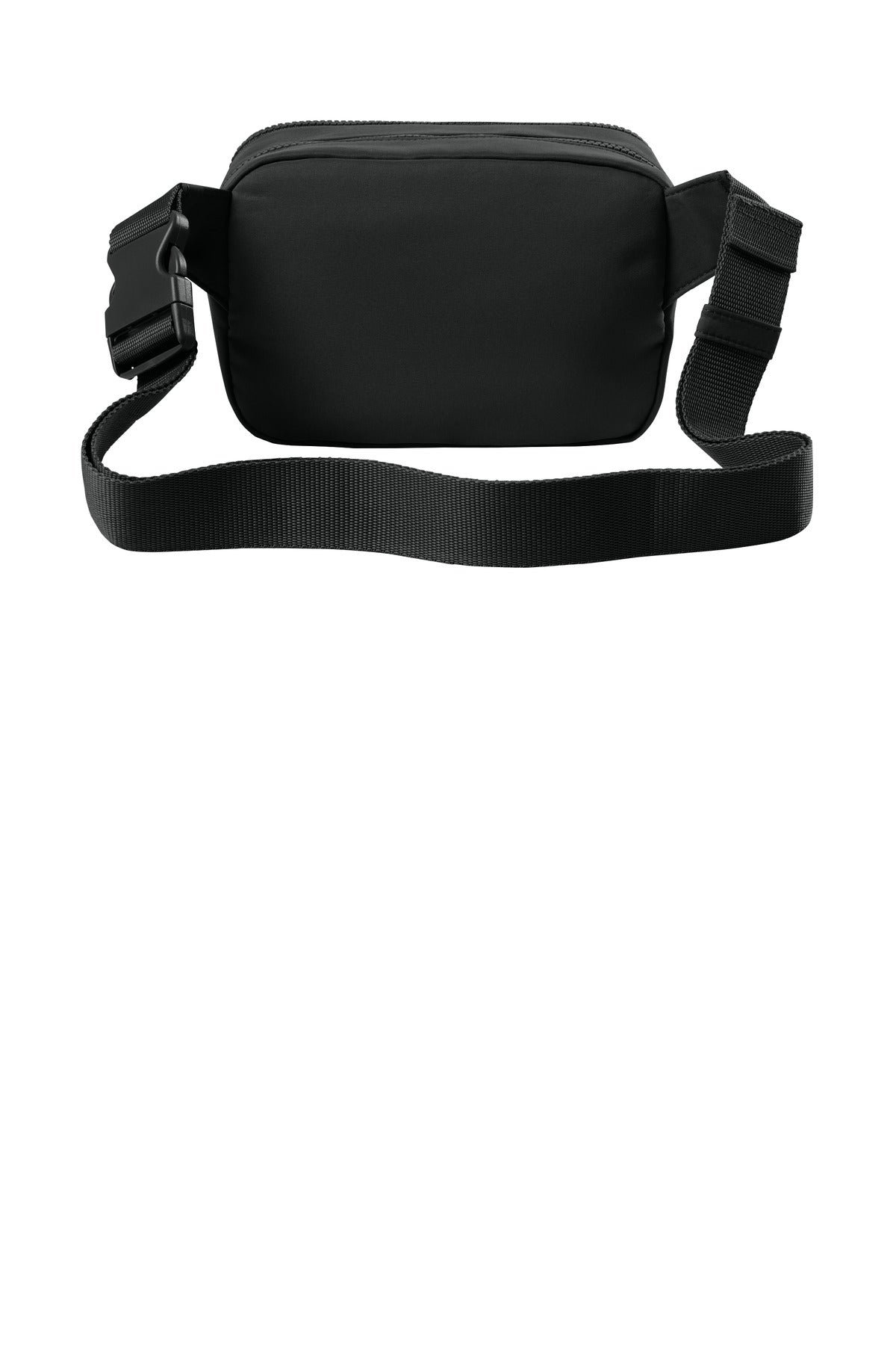 Port Authority Matte Dual-Compartment Crossbody BG938 - Deep Black - back