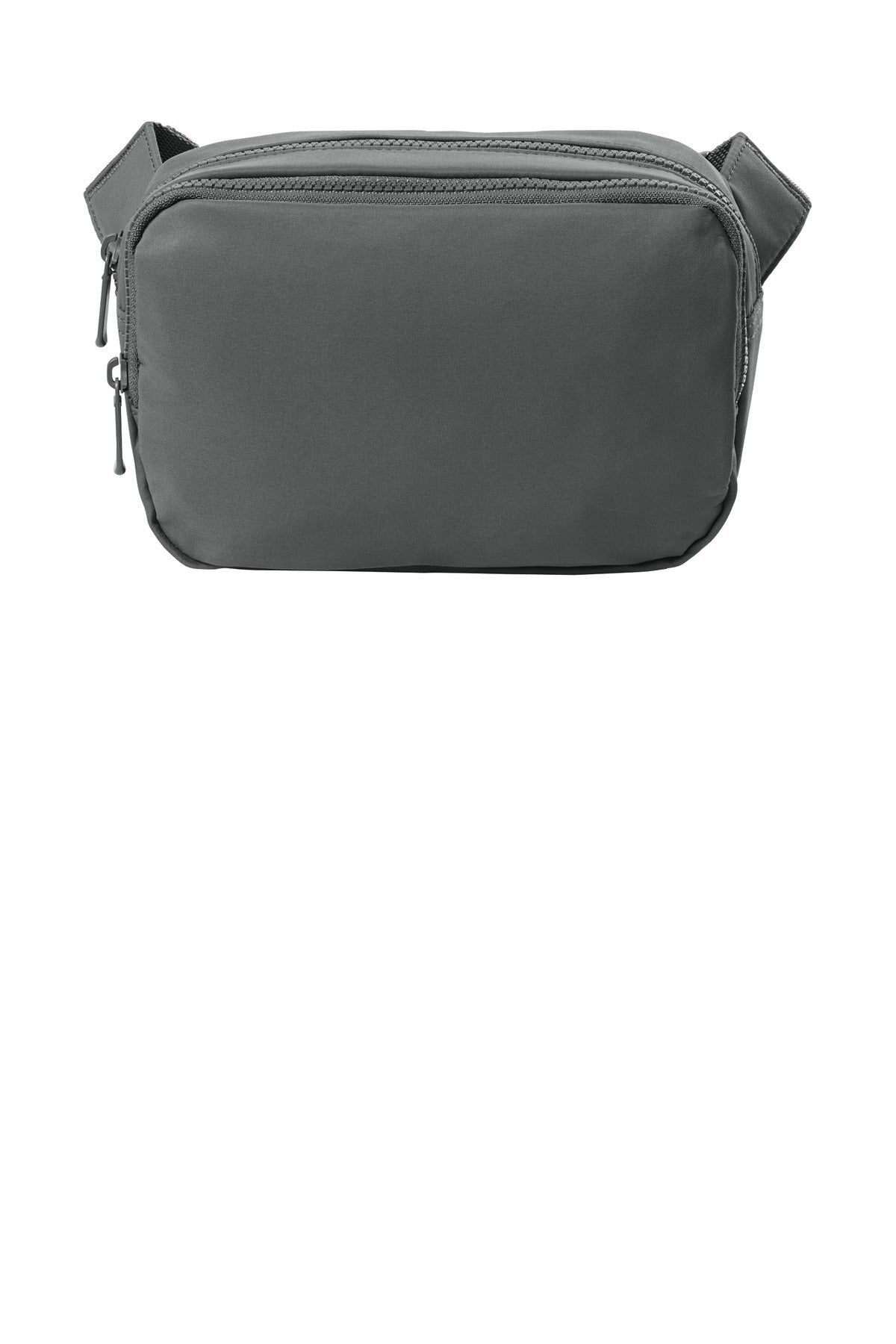 Port Authority Matte Dual-Compartment Crossbody BG938 - Storm Grey - front