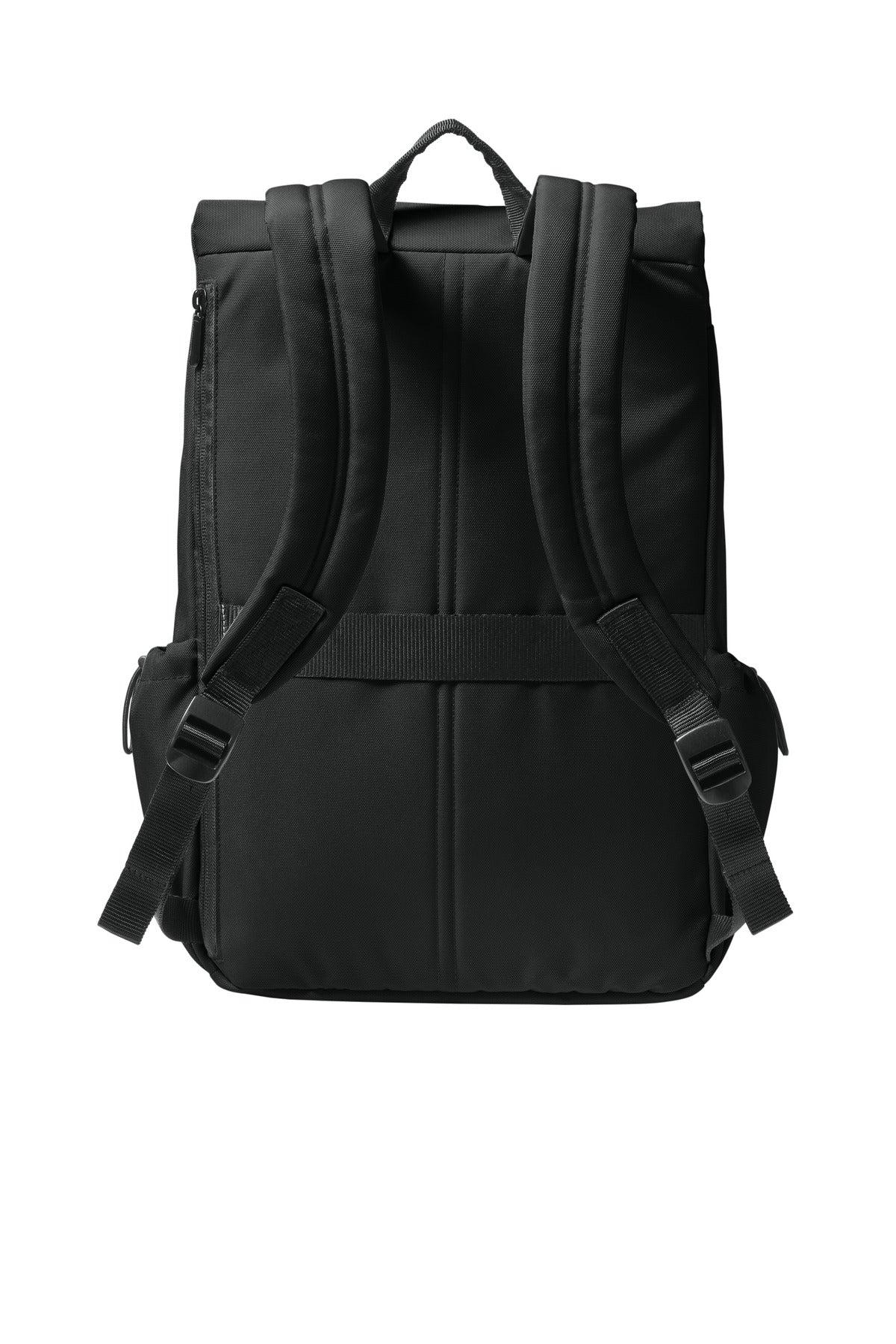 Port Authority Matte Oxford Backpack BG940 - Deep Black - back
