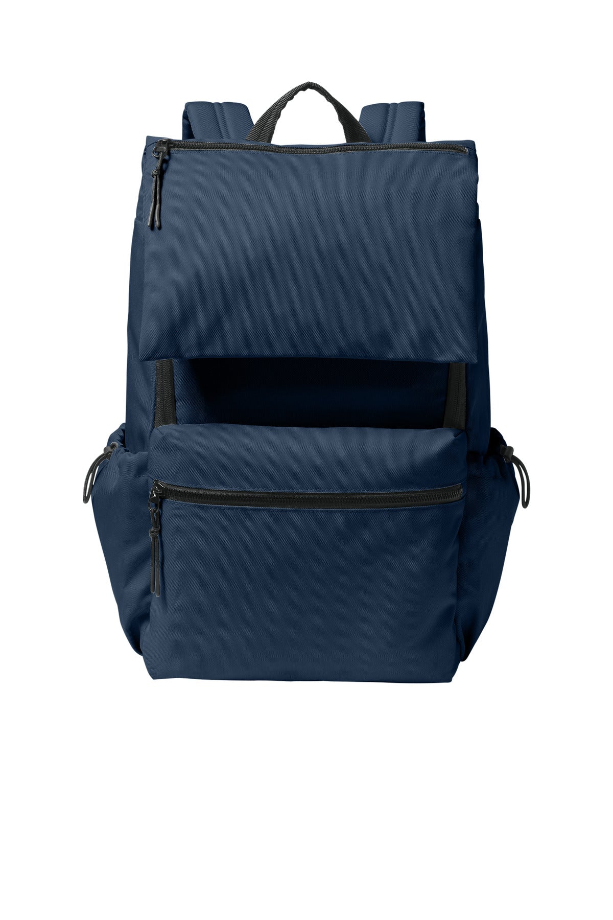 Port Authority Matte Oxford Backpack BG940 - River Blue Navy - front