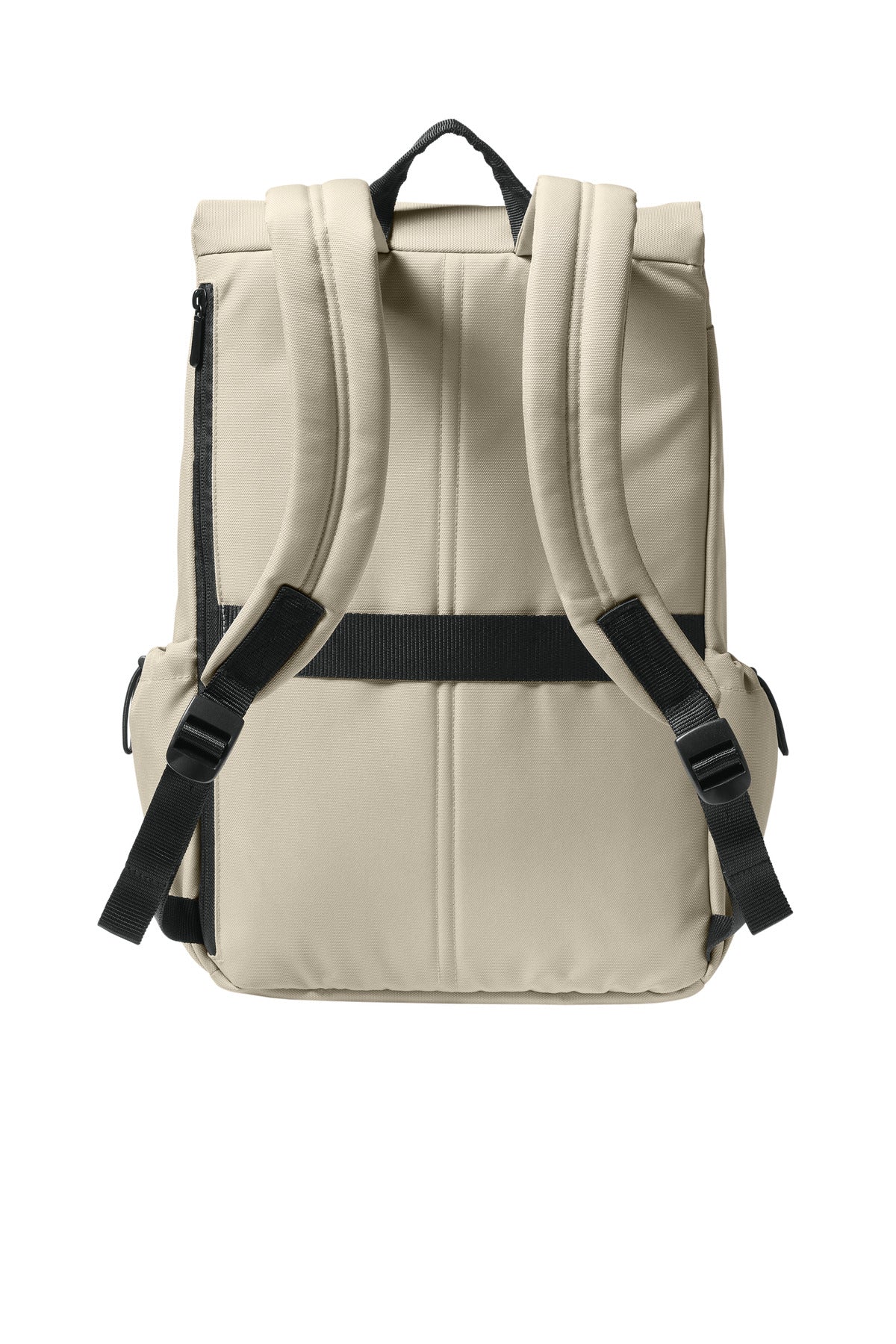 Port Authority Matte Oxford Backpack BG940 - Sahara - back
