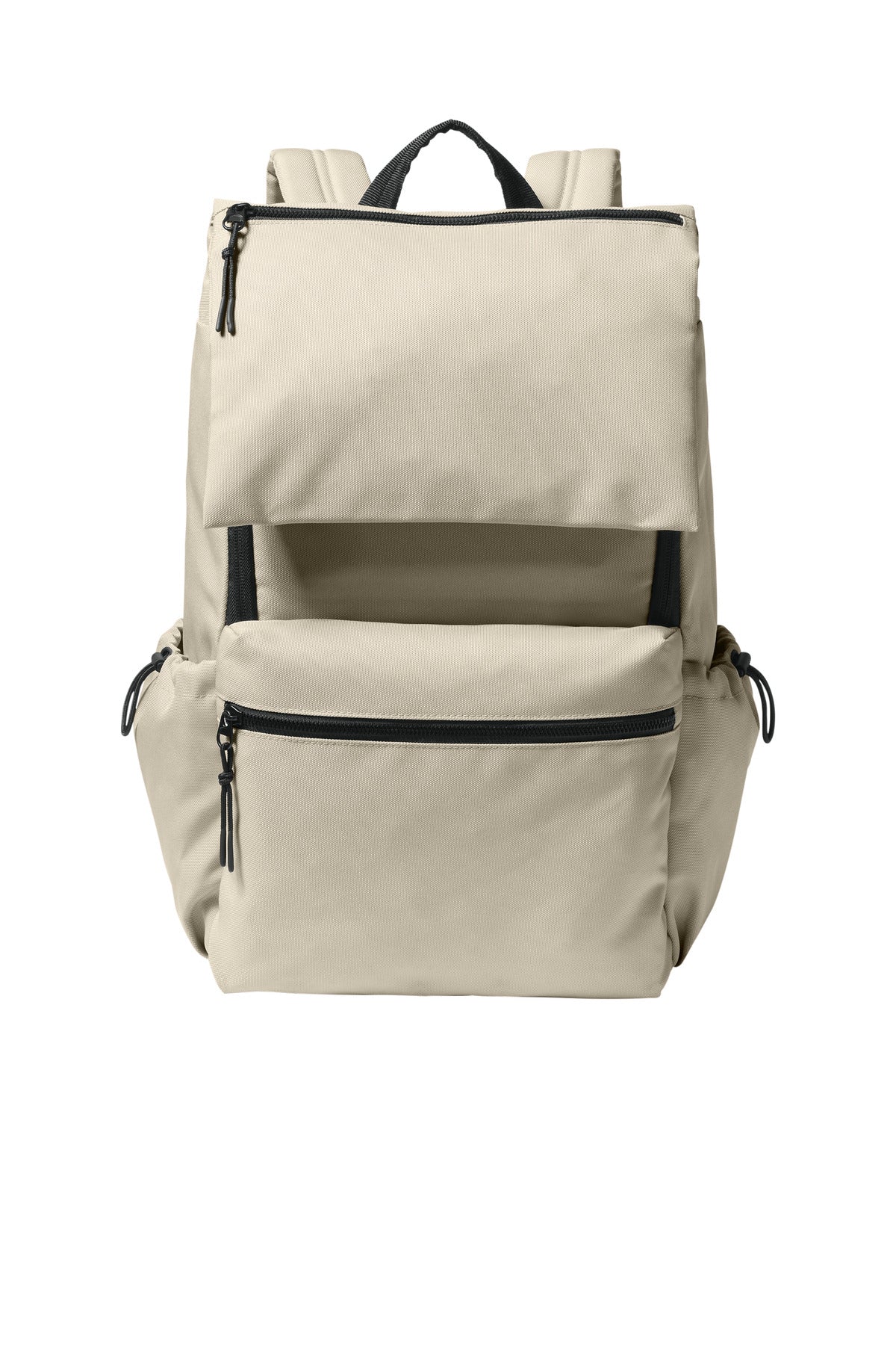 Port Authority Matte Oxford Backpack BG940 - Sahara - front