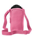 Port Authority Matte Oxford Hydration Crossbody BG941 - Awareness Pink - front