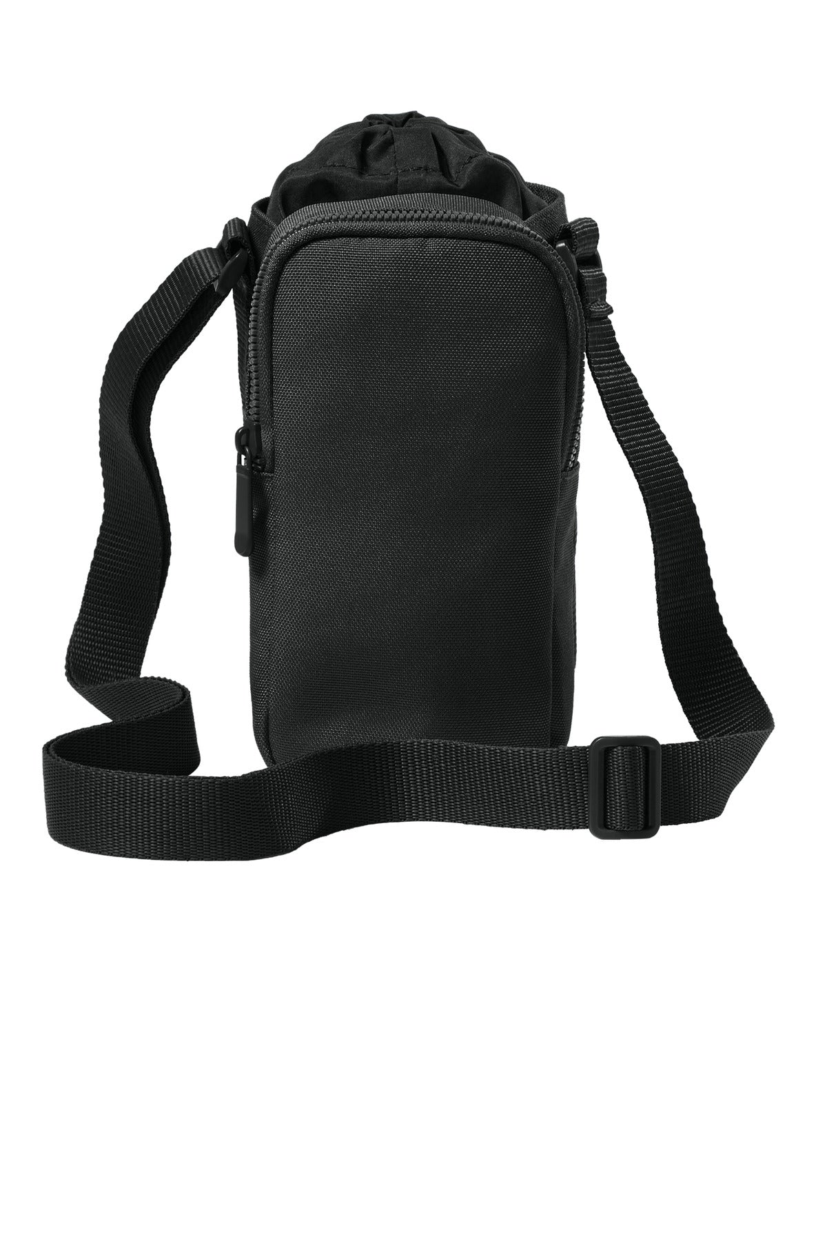 Port Authority Matte Oxford Hydration Crossbody BG941 - Deep Black - front