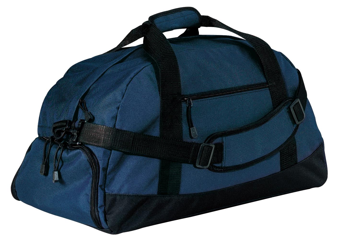 Port Authority - Basic Large Duffel. BG980 - Navy - front