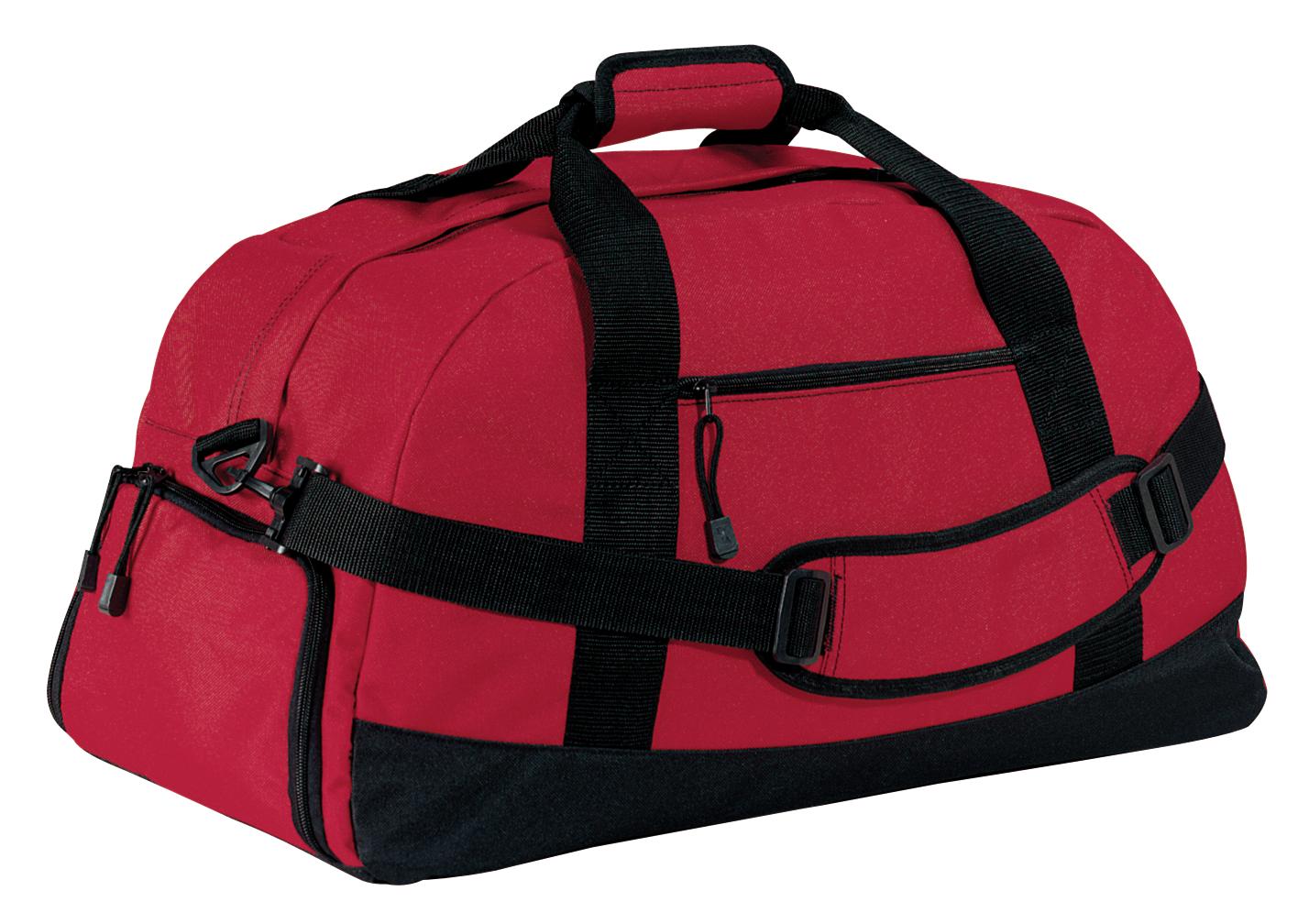 Port Authority - Basic Large Duffel. BG980 - Red - front