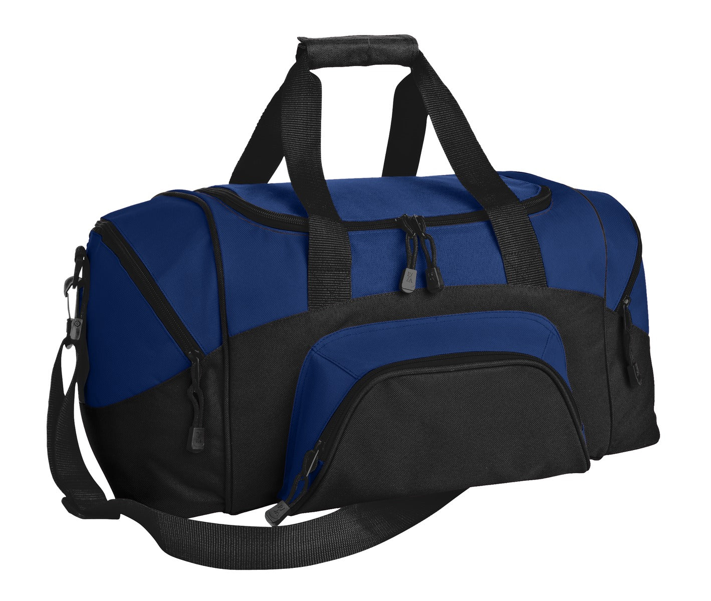 Port Authority - Small Colorblock Sport Duffel. BG990S - True Royal/ Black - front