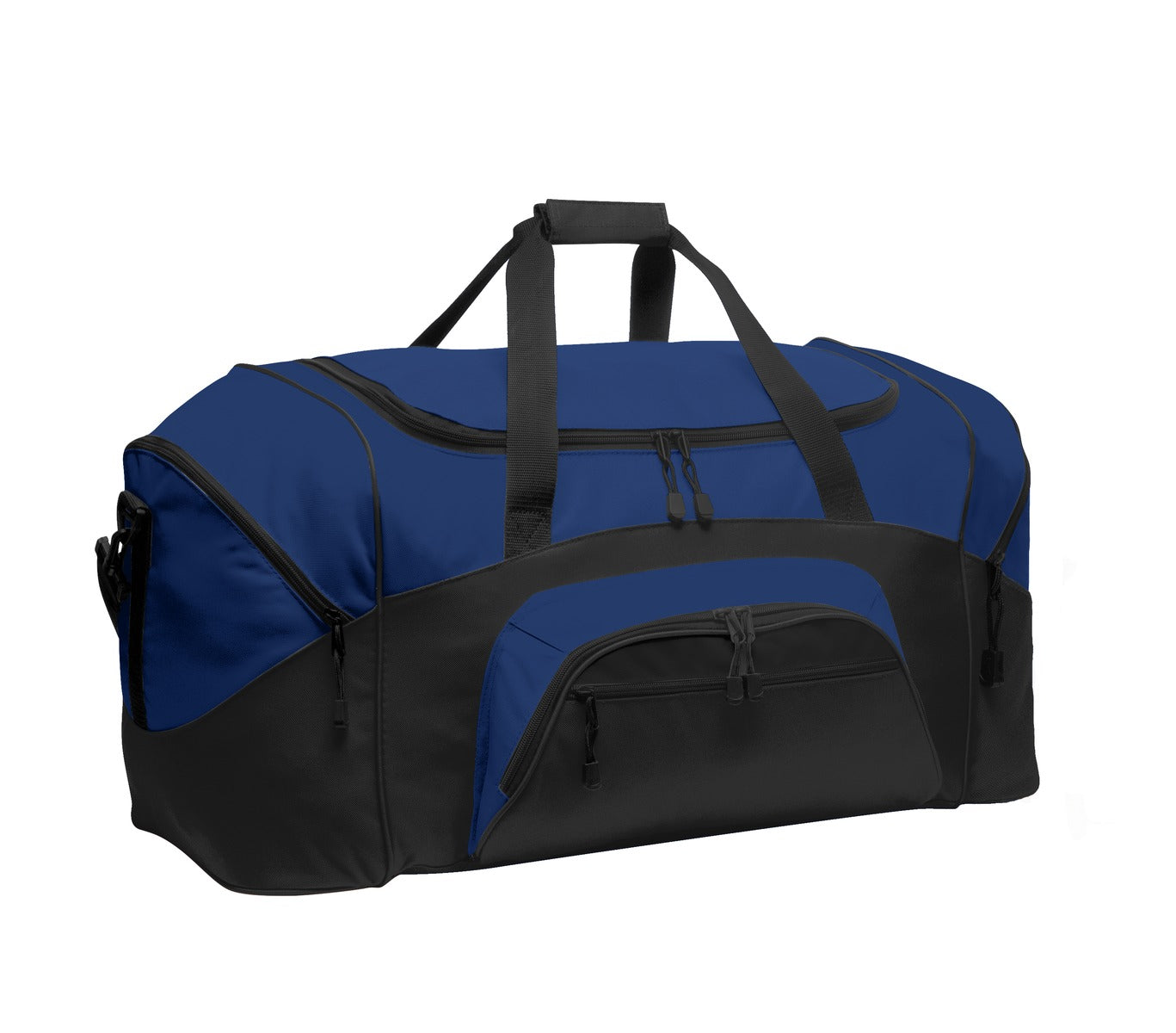 Port Authority - Standard Colorblock Sport Duffel. BG99 - True Royal/ Black - front